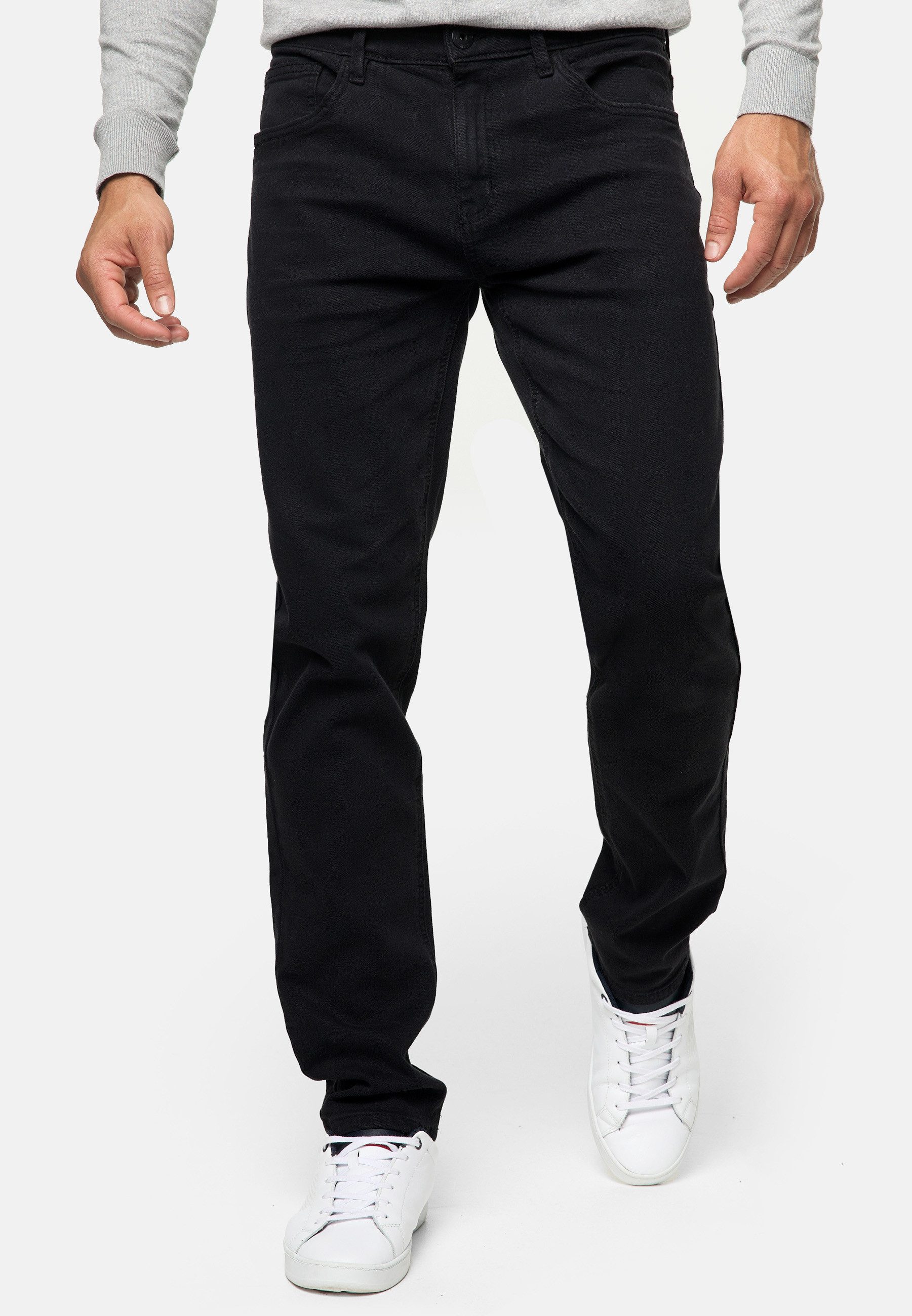 Indicode Regular-fit-Jeans Herren INSantino Jeanshose Hose Herrenhose mit klassischer 5-Pocket-Optik