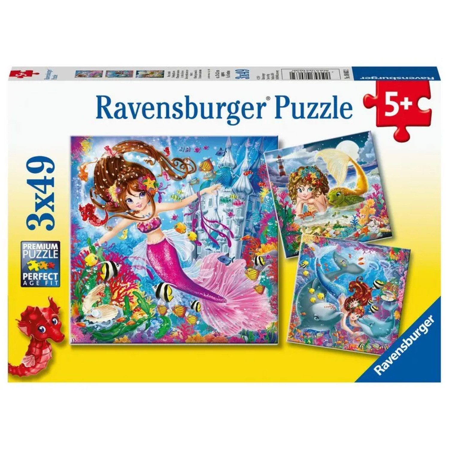 Ravensburger Puzzle Ravensburger Kinderpuzzle - 08063 Bezaubernde Meerjungfrauen -..., 49 Puzzleteile