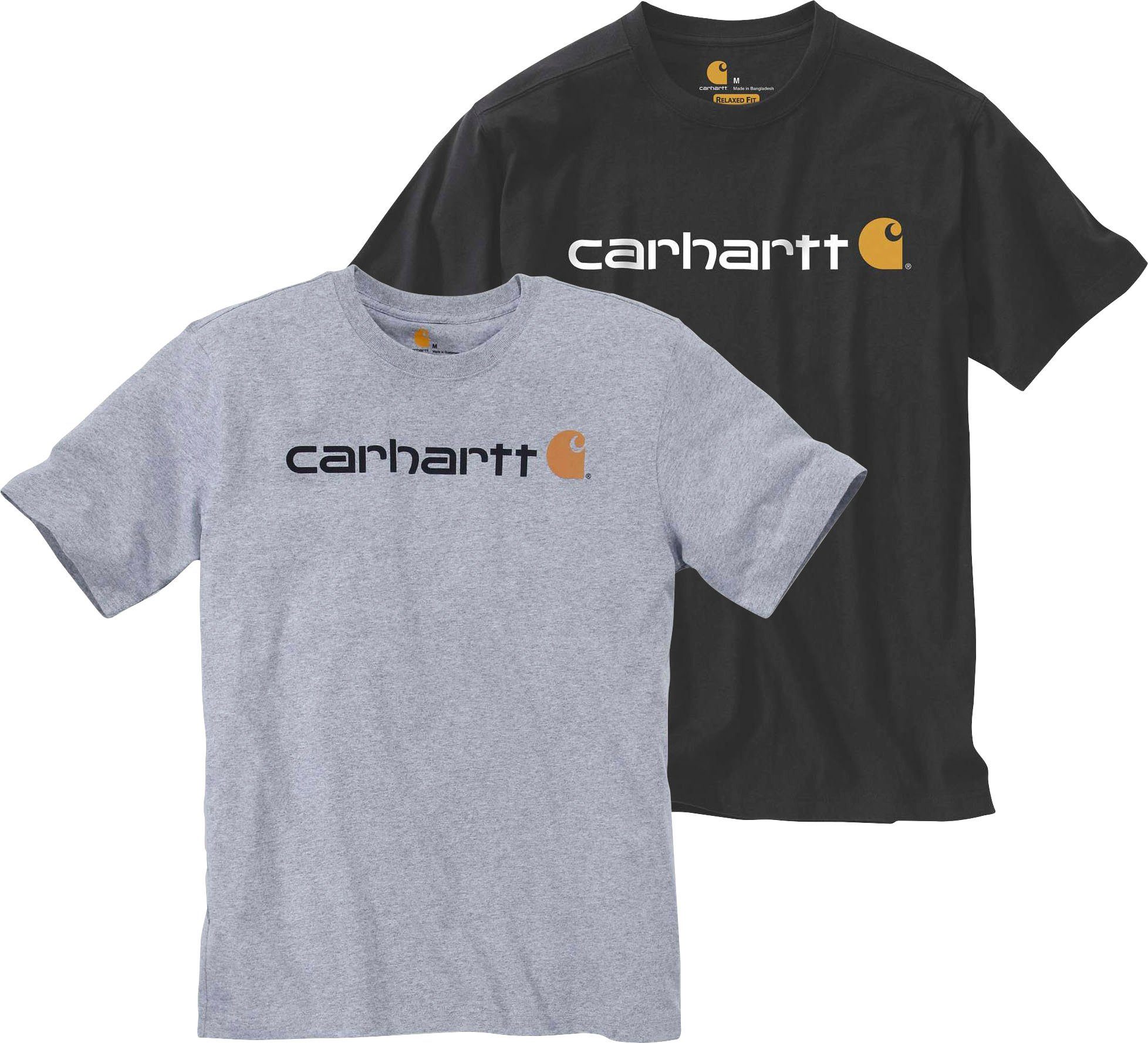 Set) (Set, T-Shirt Logo Carhartt 2er