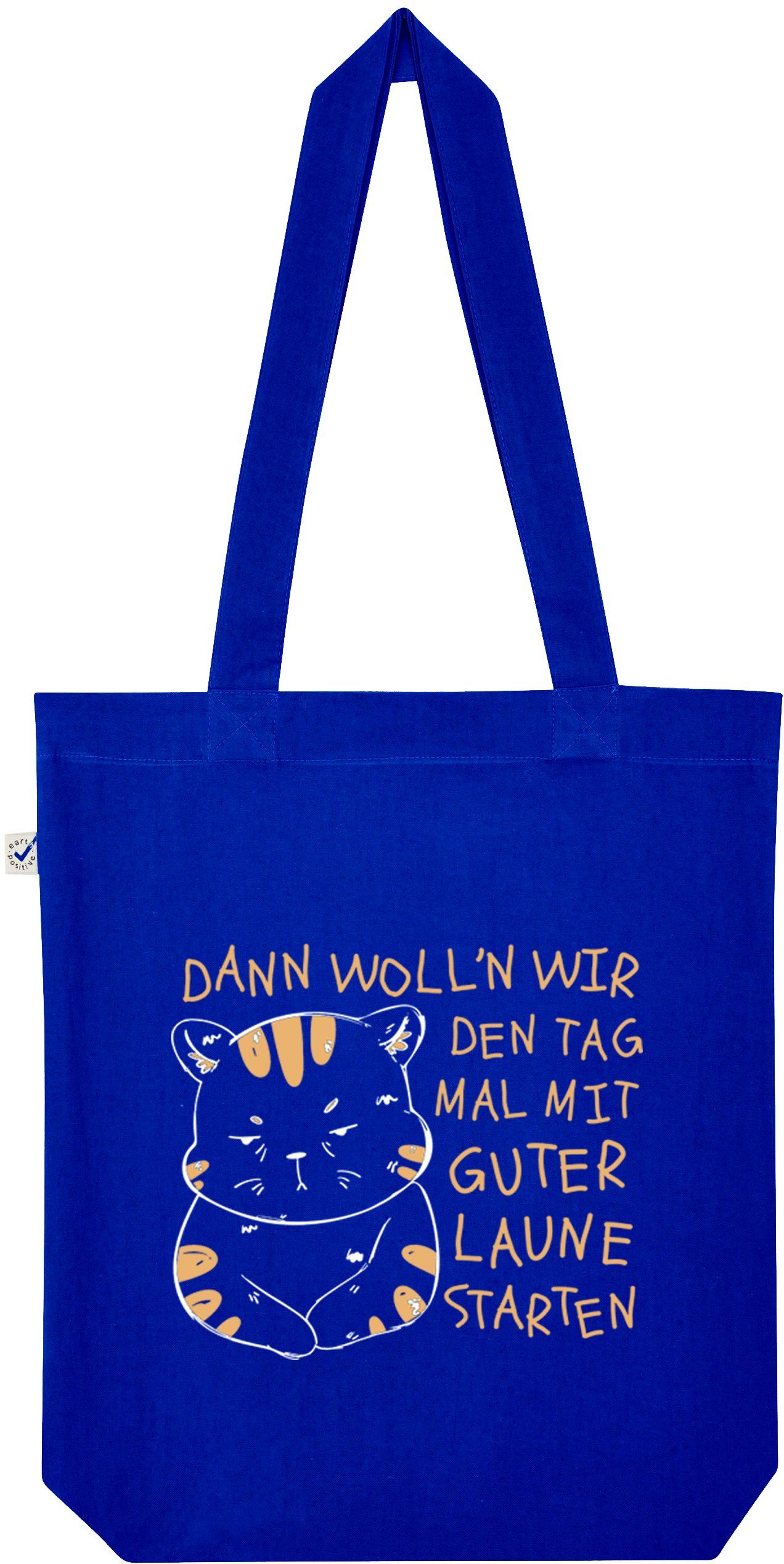 Youth Designz Tragetasche Starten Wir Den Tag Mit Gute Laune Jutebeutel Tas günstig online kaufen