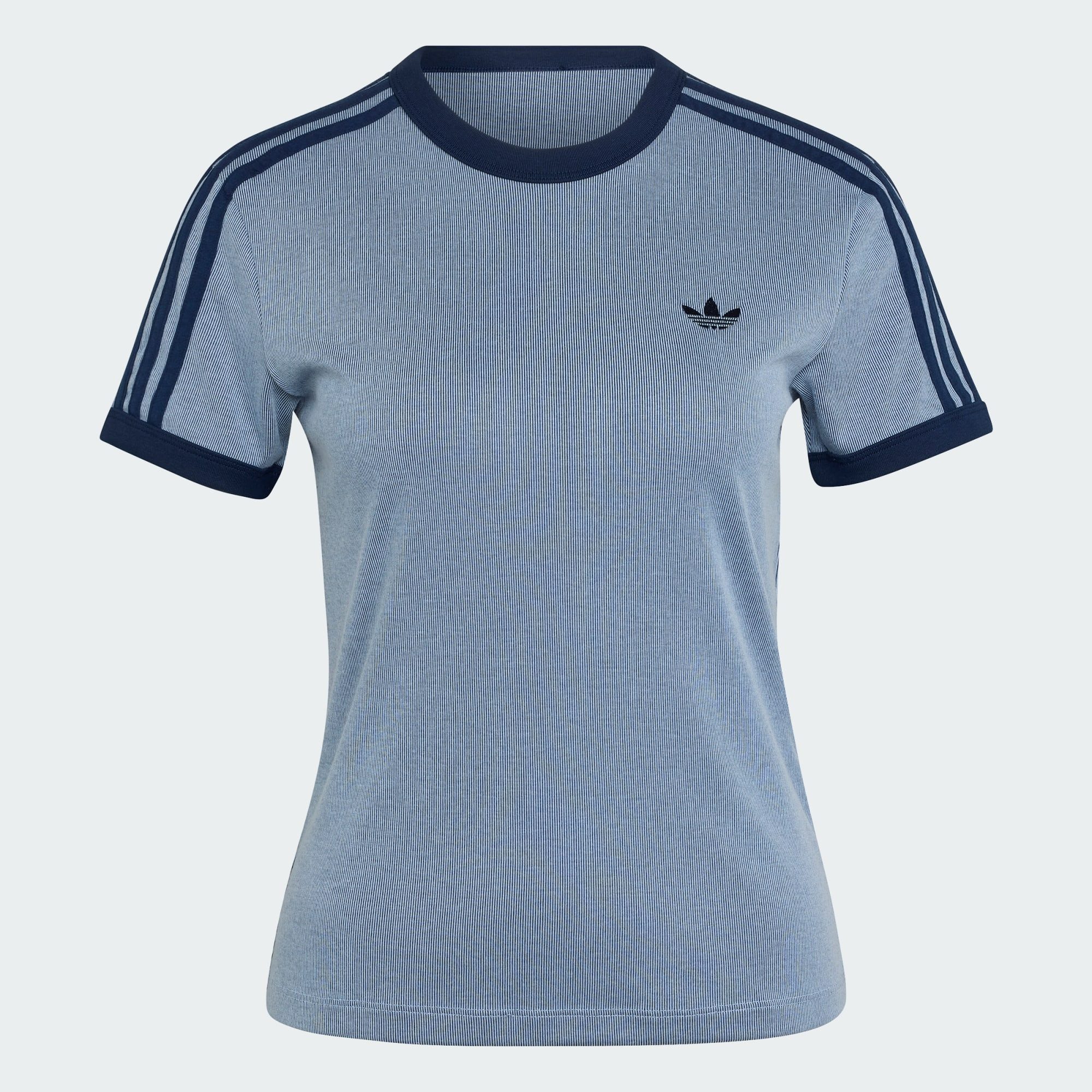 adidas Originals T-Shirt HEATHER 3-STREIFEN CALI T-SHIRT (1-tlg)