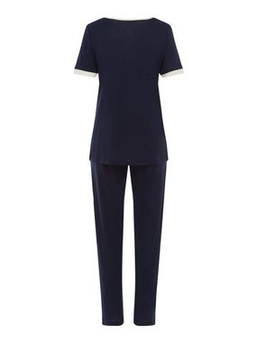 Hanro Pyjama Laura (2 tlg) schlafanzug schlafmode bequem