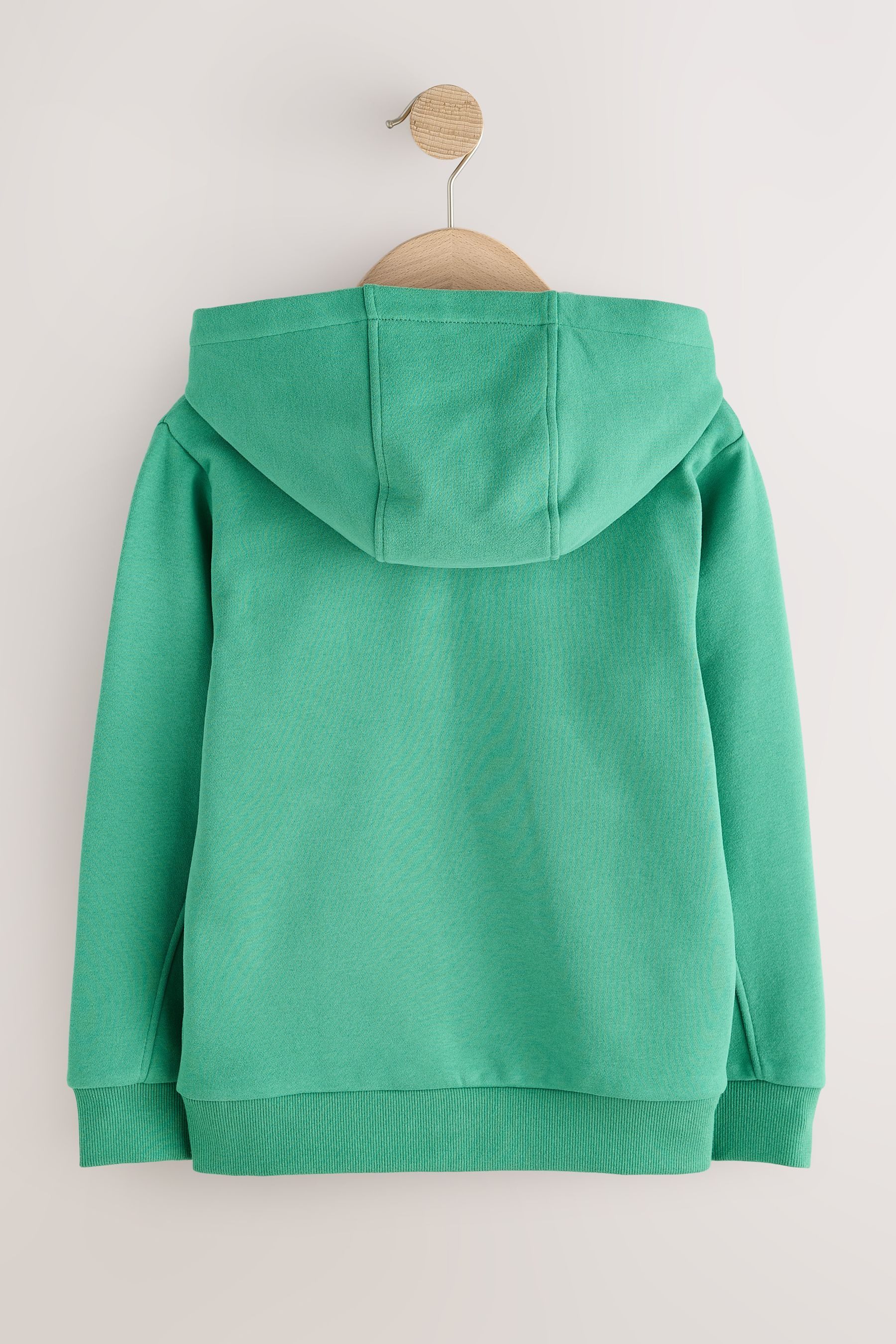 Next Hoodie Kapuzenjacke mit Reißverschluss und Hirsch (1-tlg)