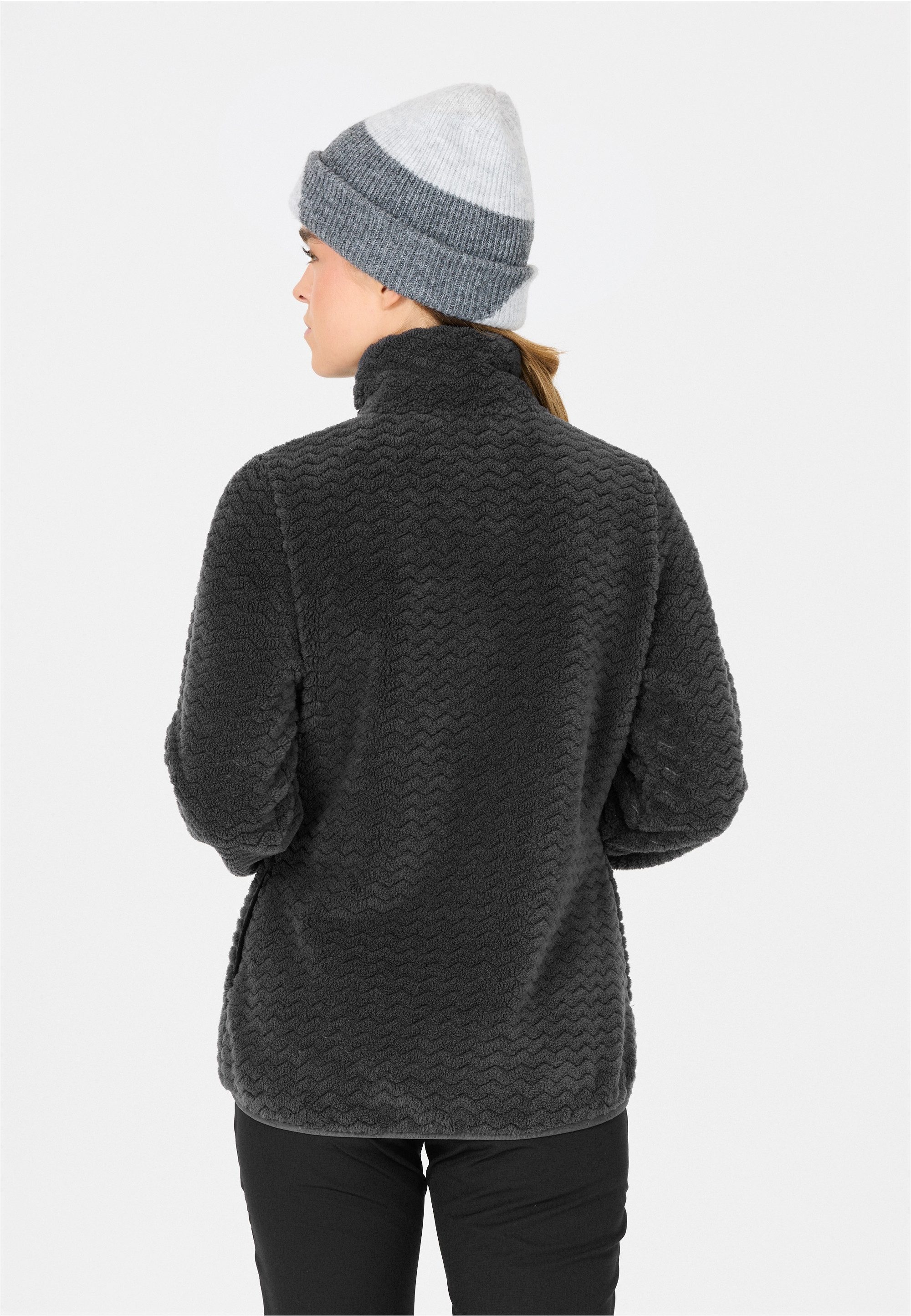 WHISTLER Fleecejacke Matra mit stilvollem Muster und kuscheligem Tragegefühl – Bild 5 von 5