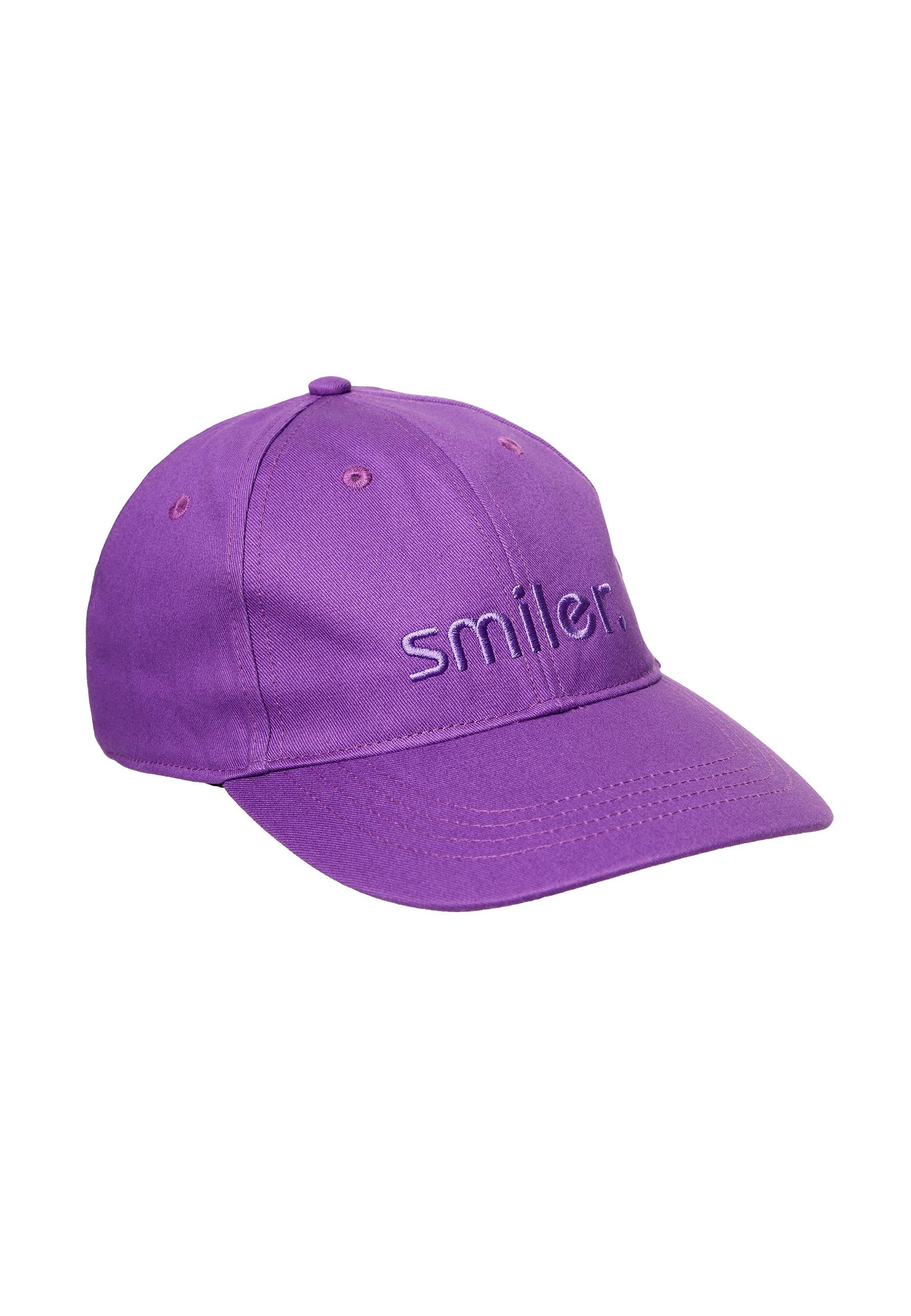 smiler. Baseball Cap sunny. lila