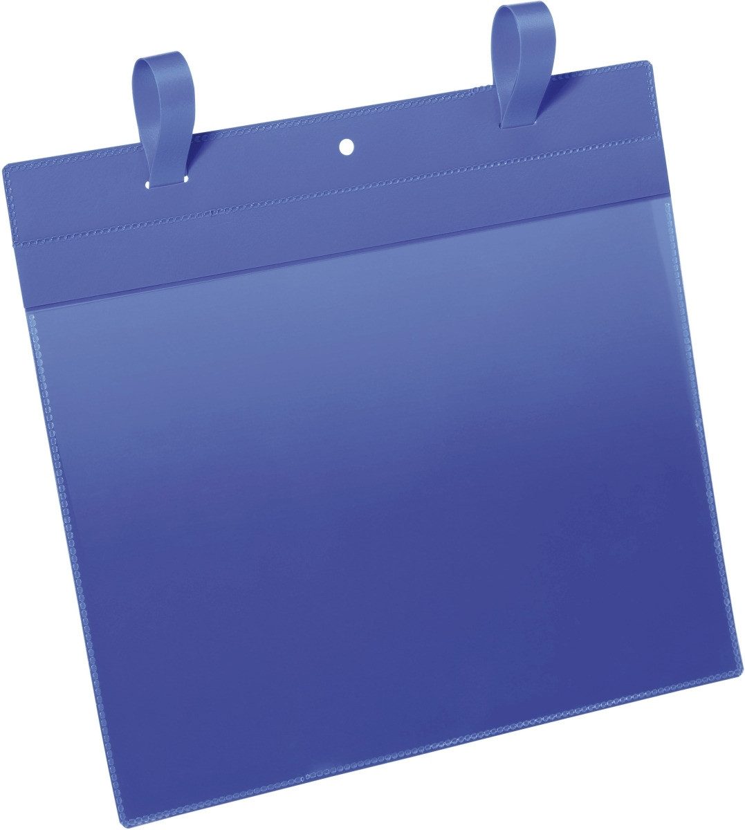 Fächermappe Gitterboxtaschen mit Laschen A4 quer blau VE=50 Stück