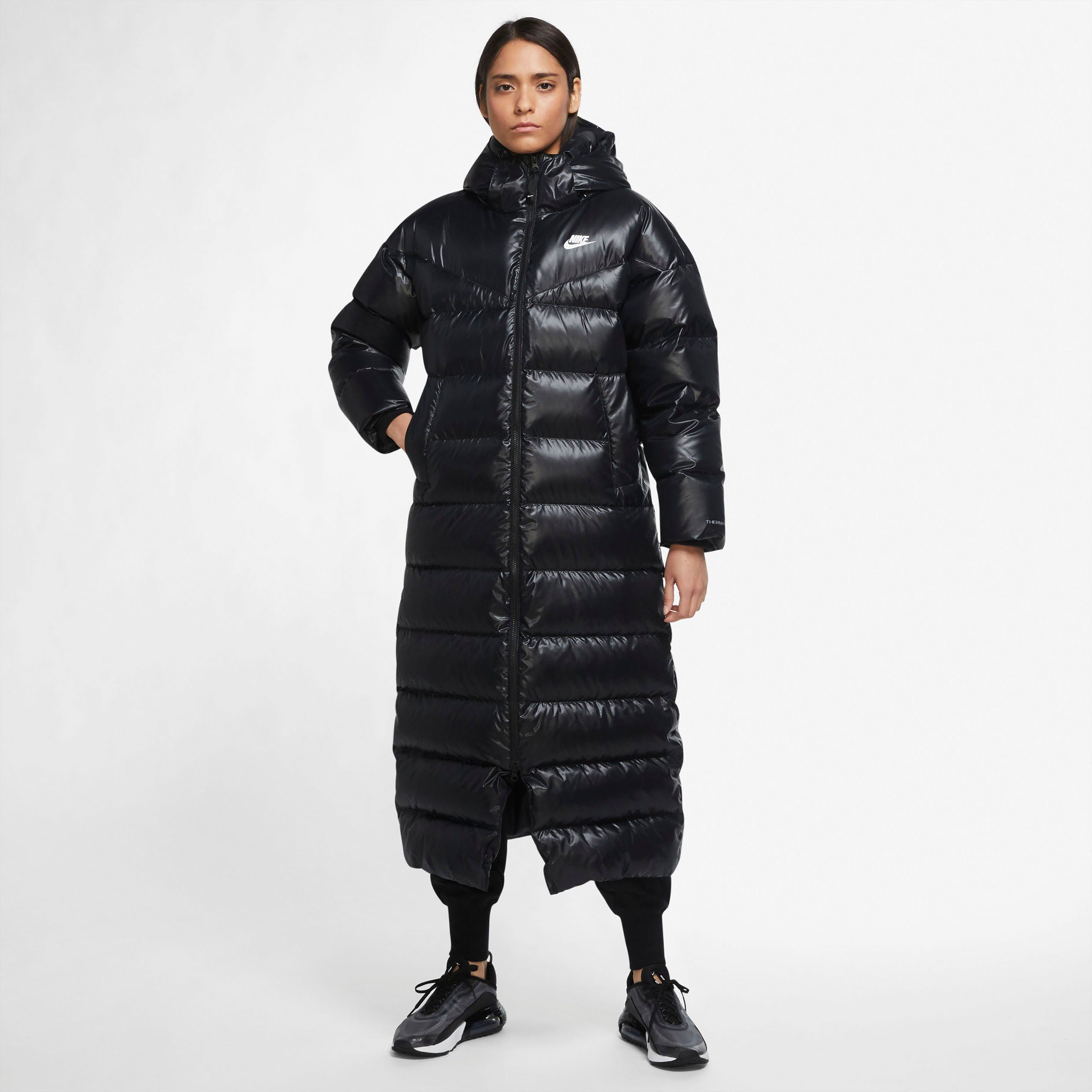 nike daunenmantel therma fit