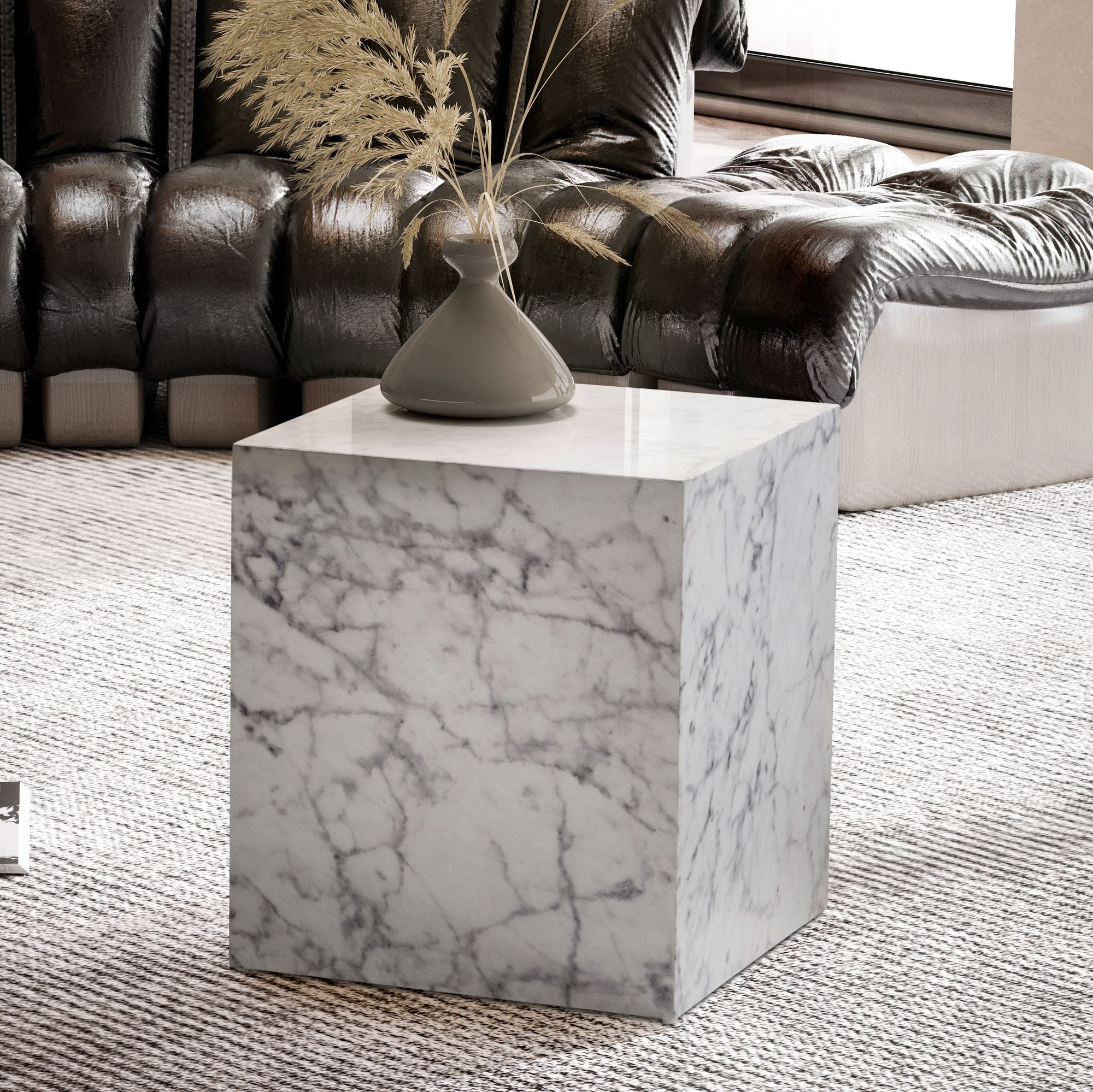 FINEBUY Couchtisch FB57437 (MONOBLOC 40x40x45 cm günstig online kaufen