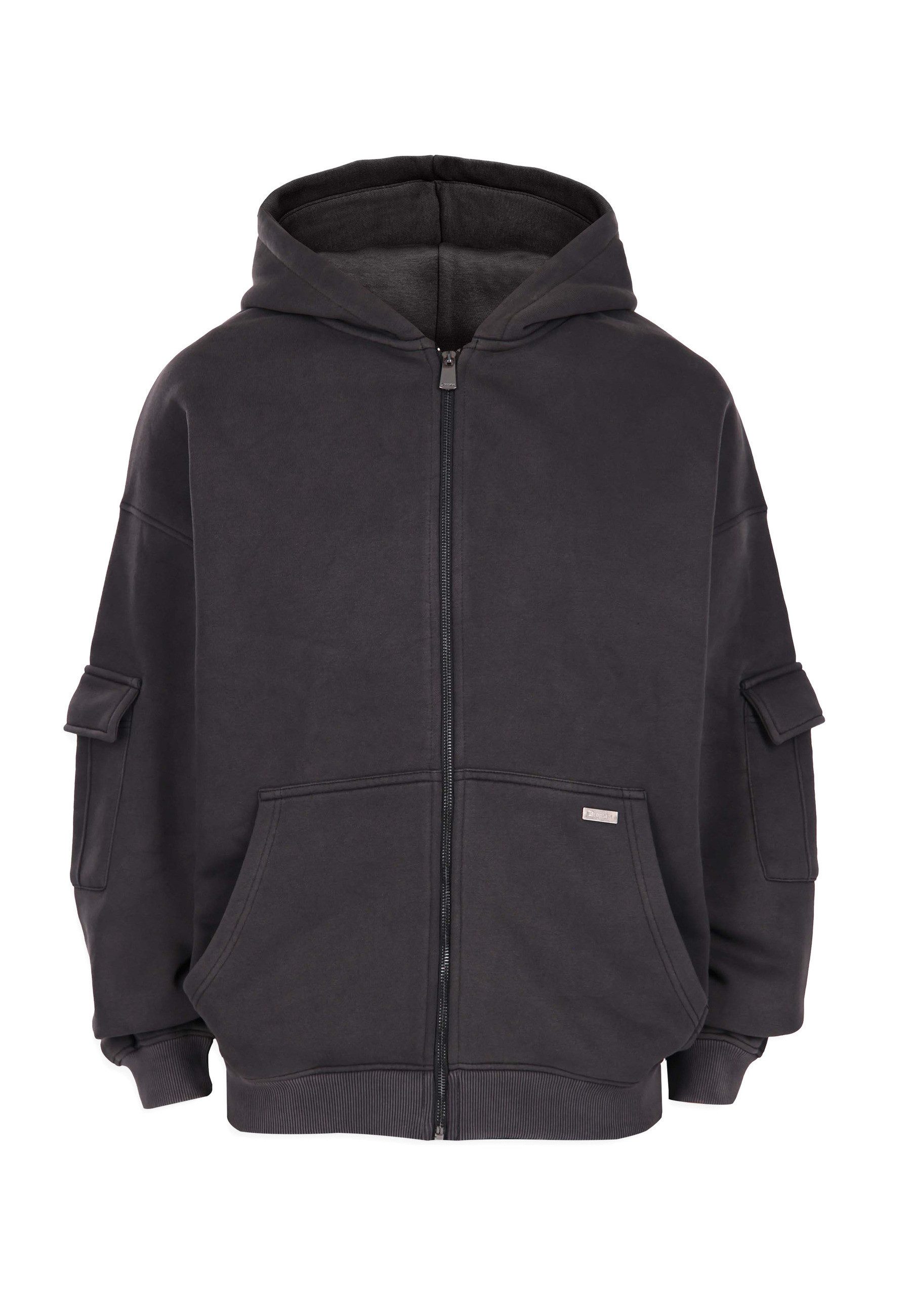 Dropsize Sweatjacke Dropsize CARGO ZIPPER HOODIE