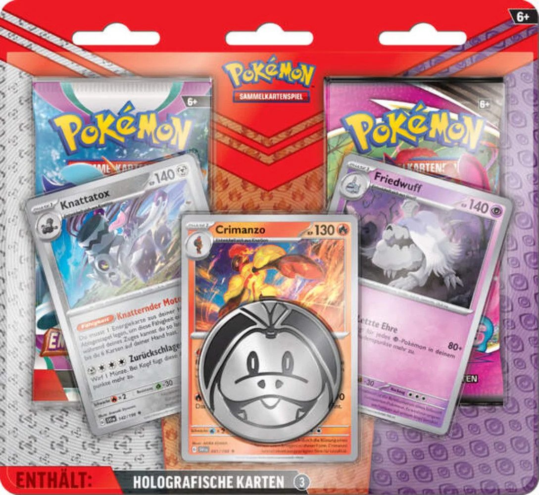 POKEMON JUEGO DE CARTAS Sammelkarte Pokémon-Sammelkartenspiel: Enhanced 2-Pack August 2023 - deutsch