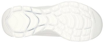 Skechers FLEX APPEAL 4.0 BRILLINAT VIEW Sneaker mit Air Cooled Memory Foam, Freizeitschuh, Halbschuh, Schnürschuh