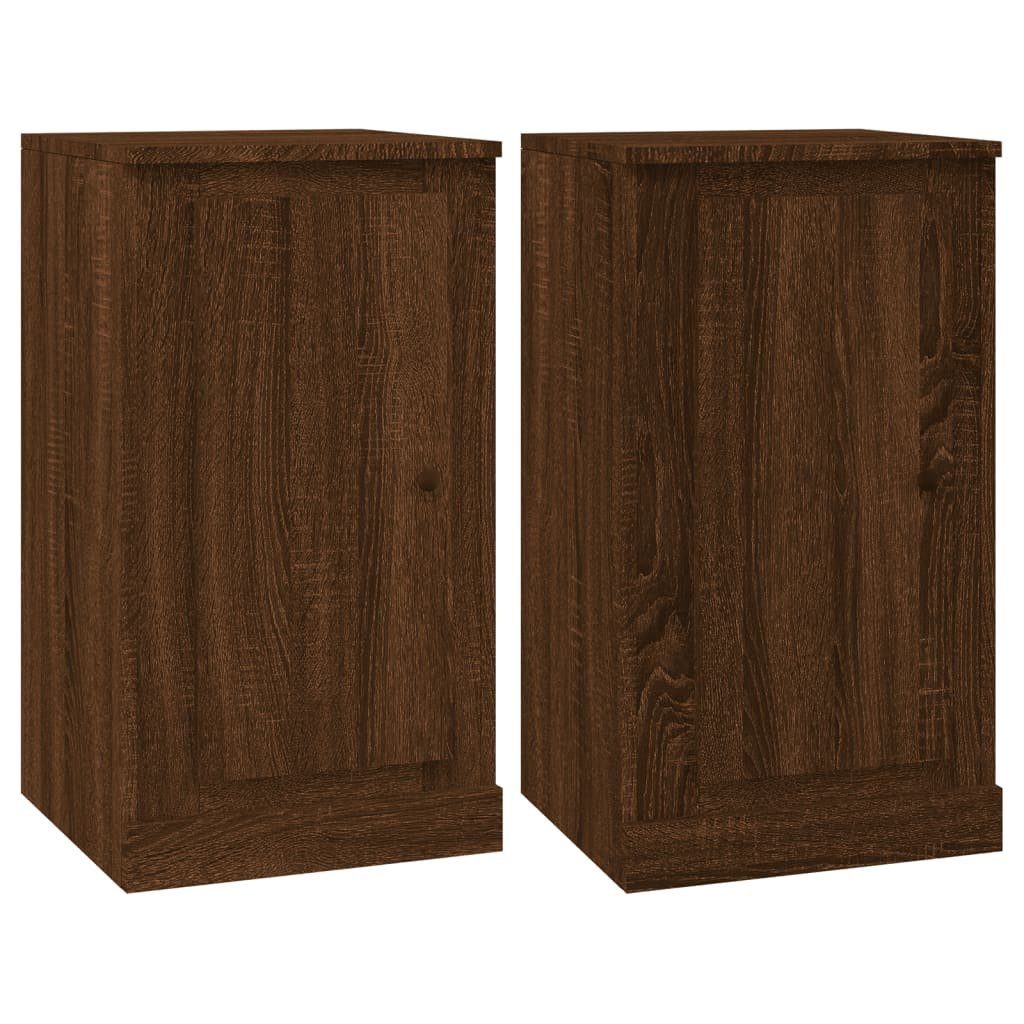 vidaXL Sideboard Sideboards 2 Stk. Braun günstig online kaufen