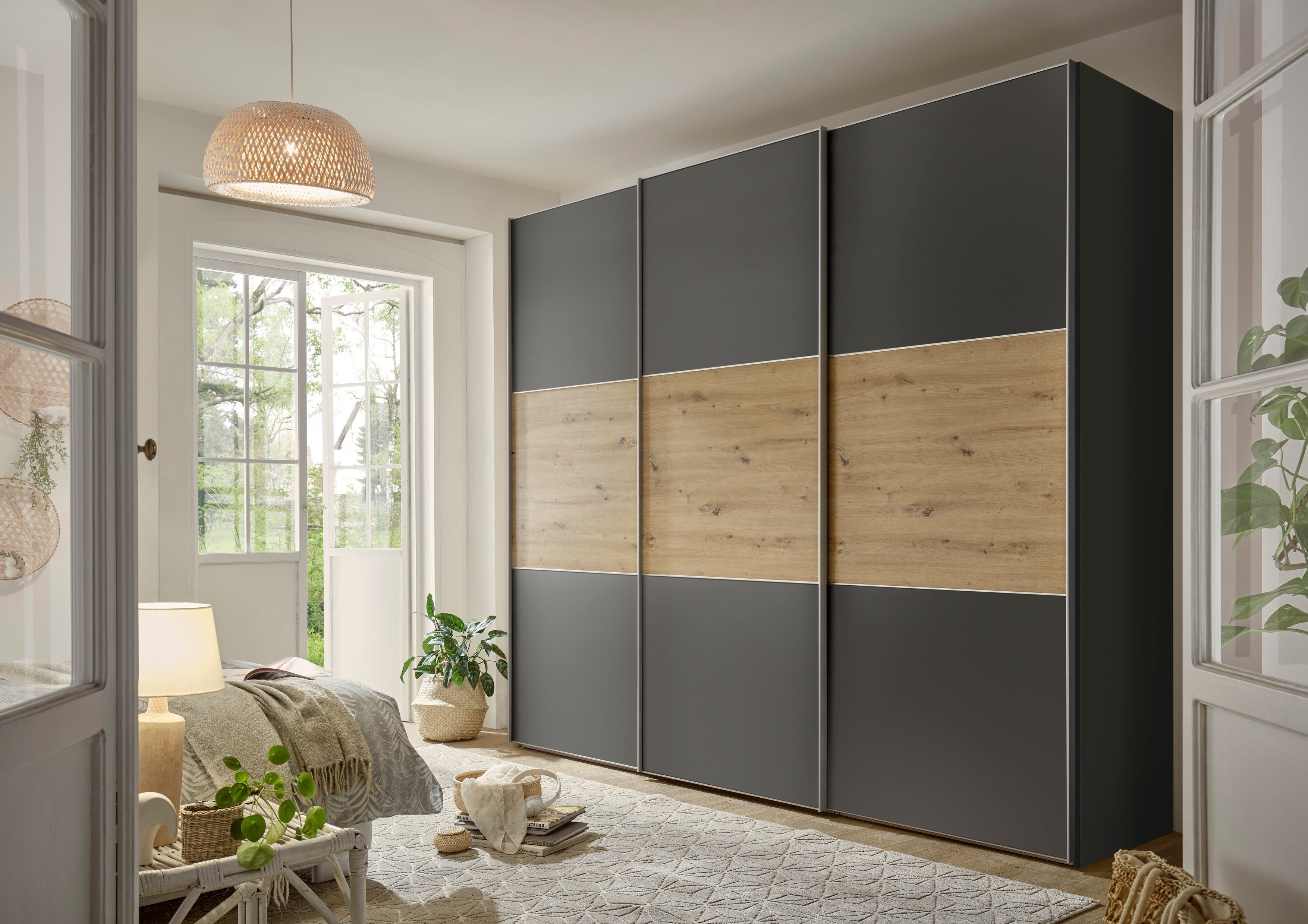 STAUD Schwebetürenschrank Includo, Made in Germany Mit vier verschiedenen Ausstattungsvarianten
