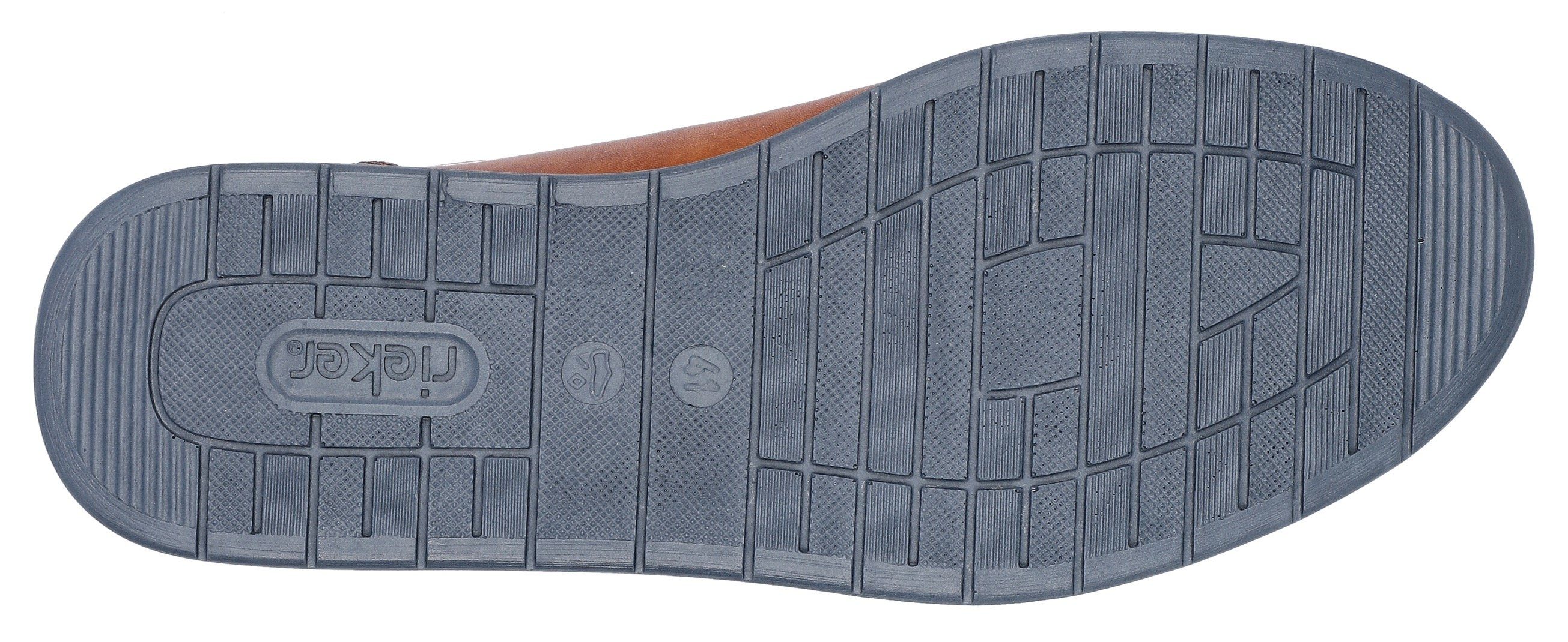 Rieker Sneaker in sportivem Look, Freizeitschuh, Halbschuh, Schnürschuh