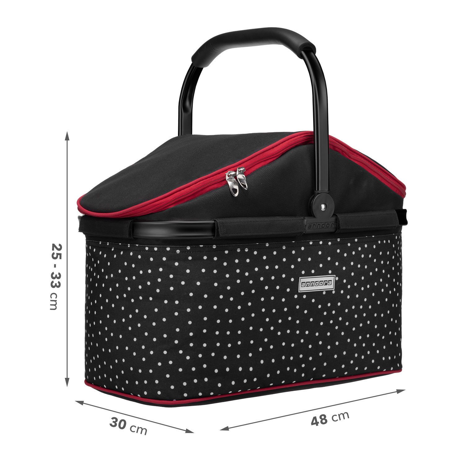anndora Einkaufskorb thermo Shopper Kühlkorb mit Kühlakkus, 25 l, isolierte günstig online kaufen