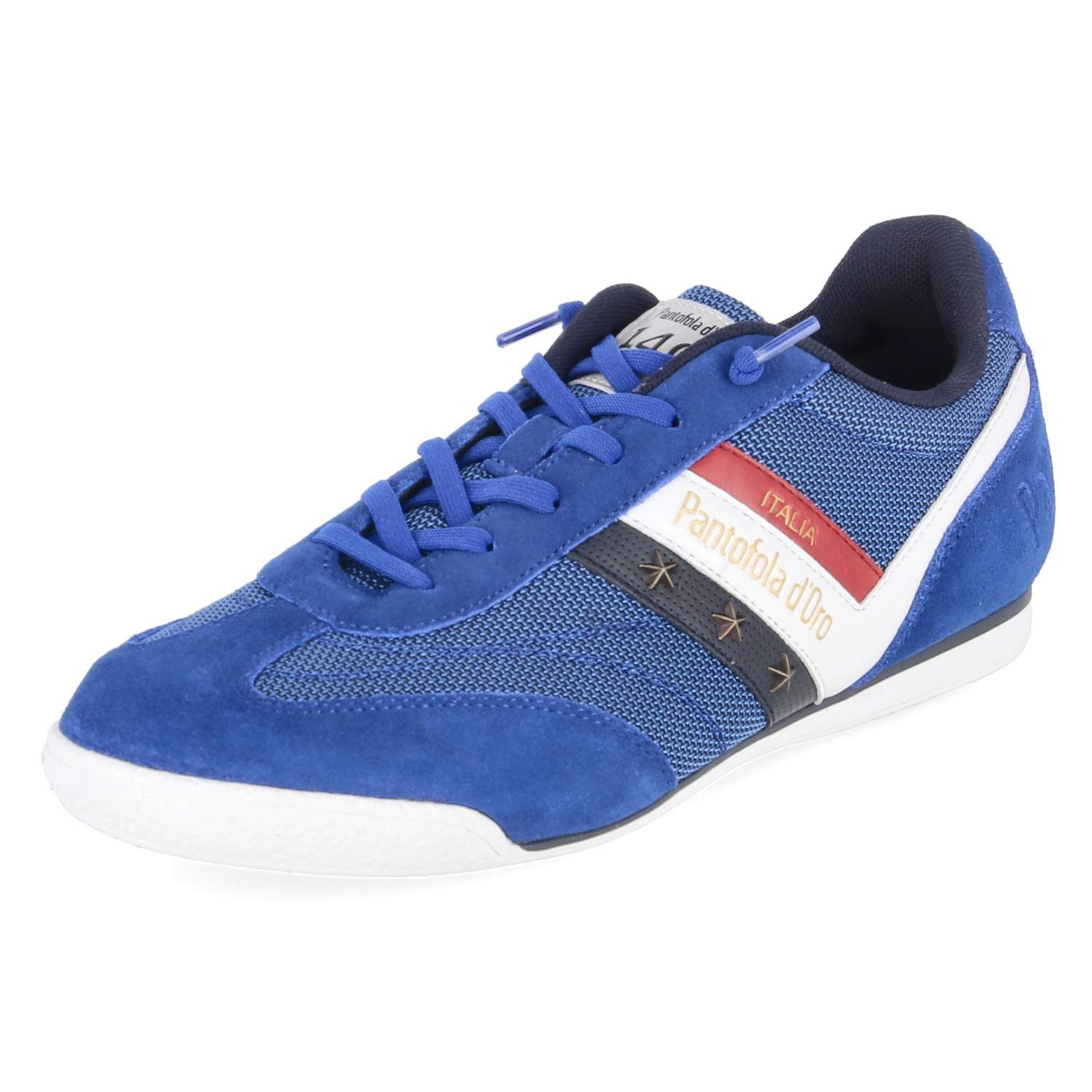 Pantofola d´Oro Pantofola d'oro PD001001761M-02-6148 Herren Leder & Textil blue Schnürschuh