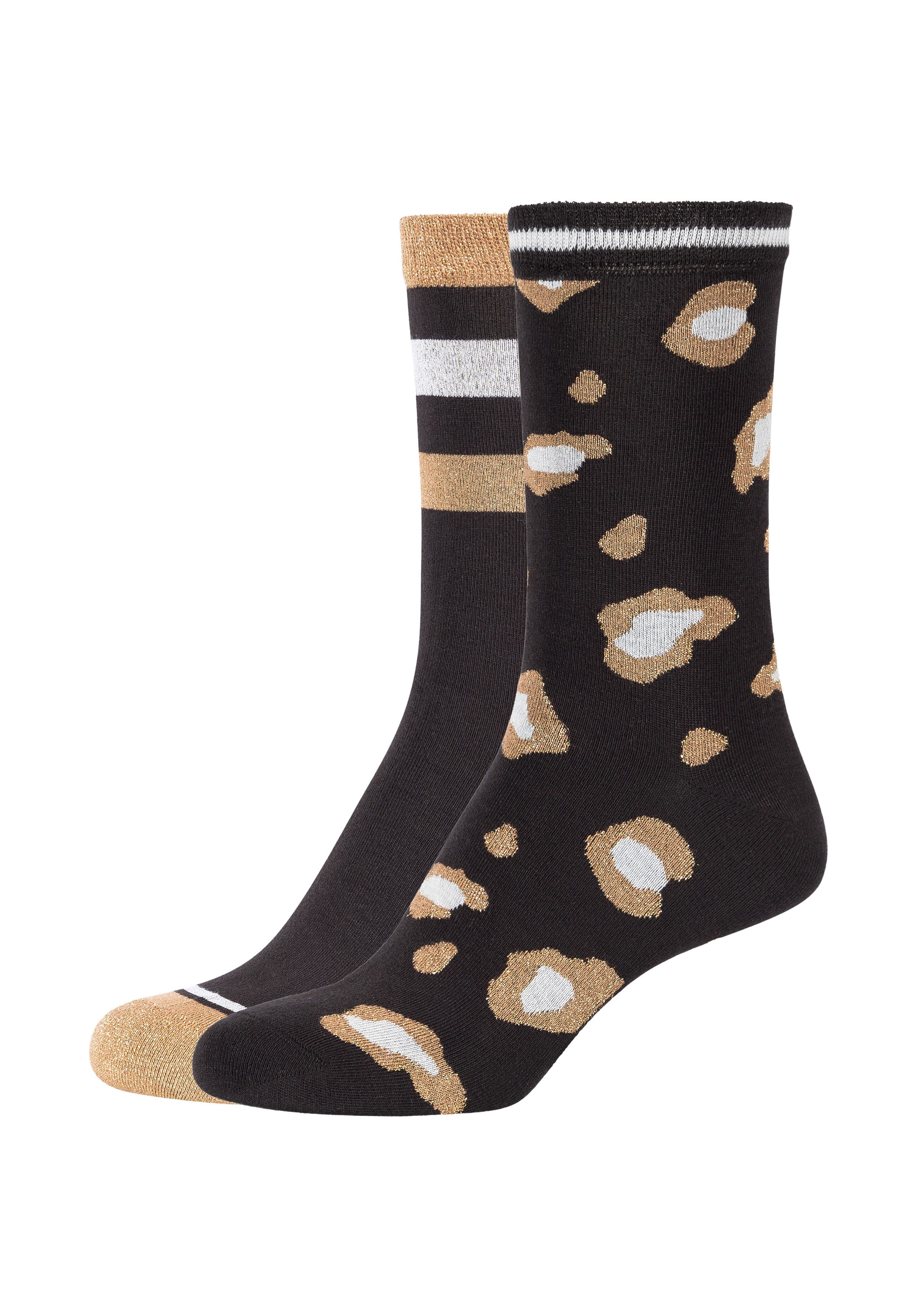 Camano Socken silky touch (4-Paar) mit elastischem Bund