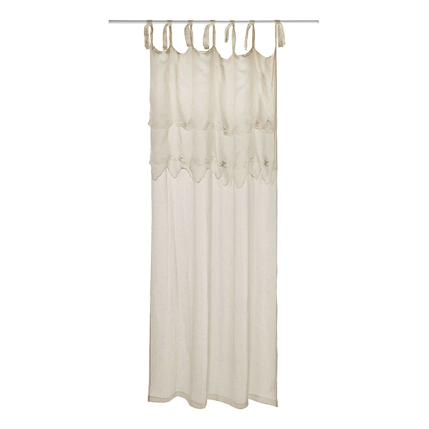 Mirabeau Vorhang Gardine Melania beige
