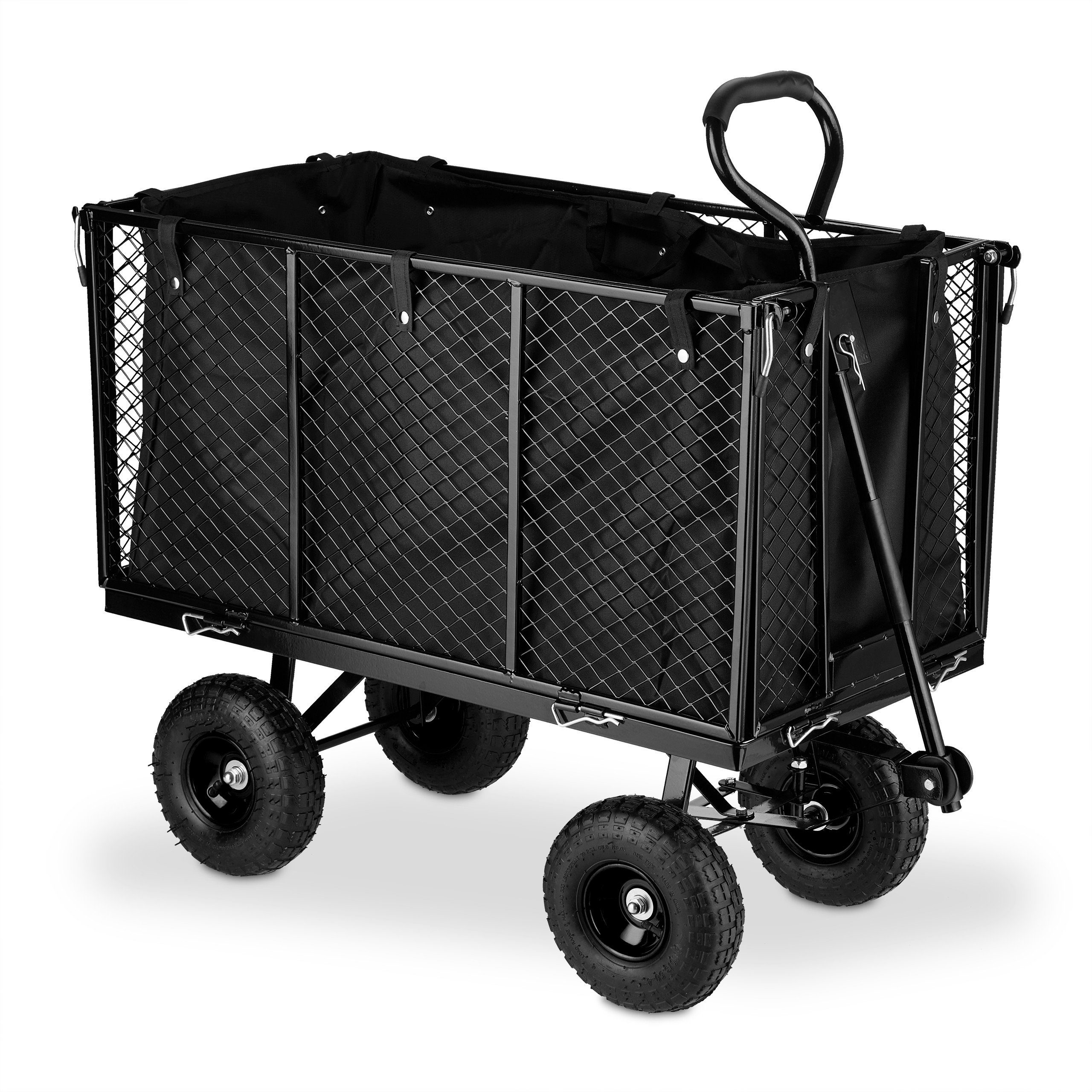 Bollerwagen Hoher Handwagen für den Garten