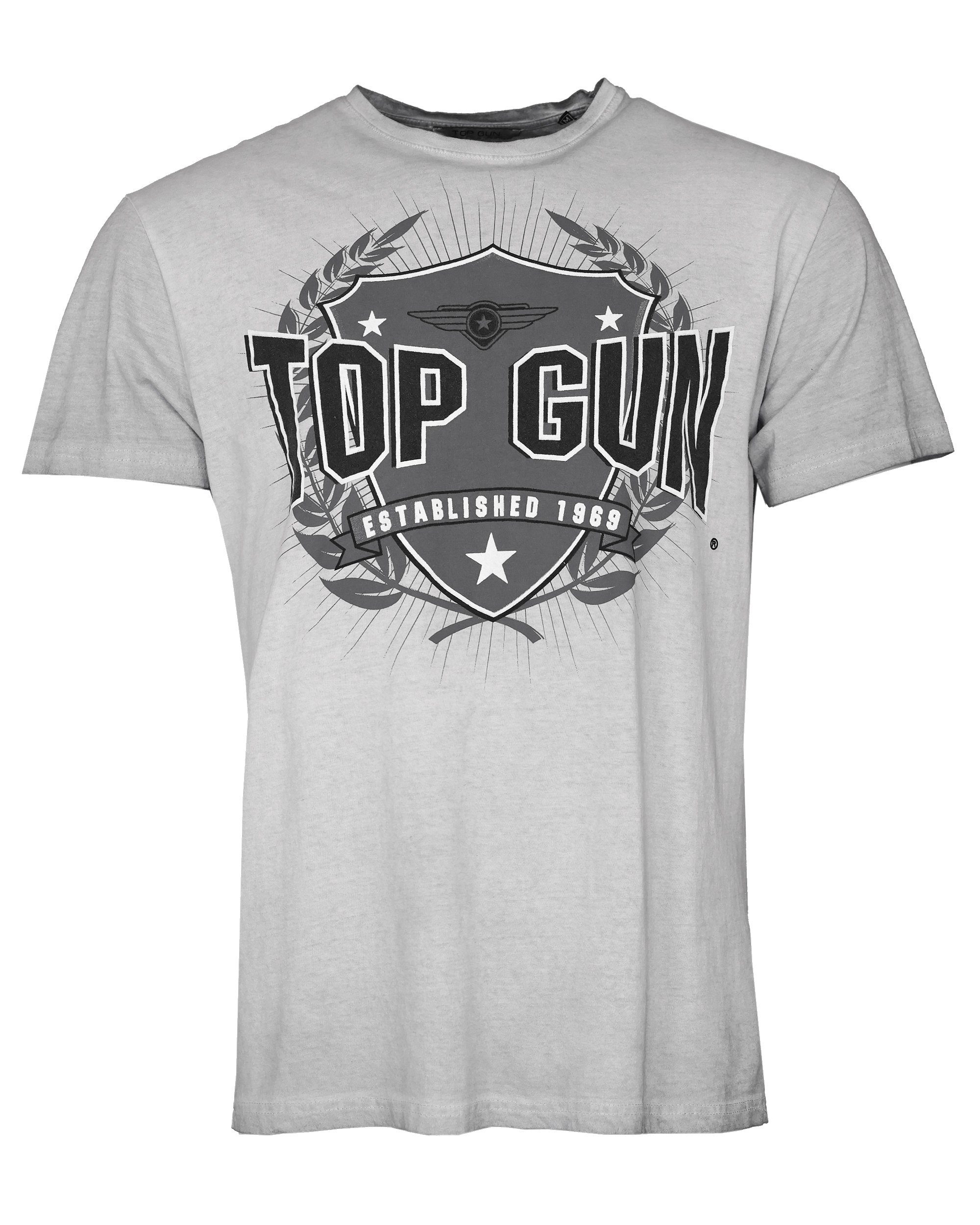 T-Shirt TOP grey TG20212104 light GUN