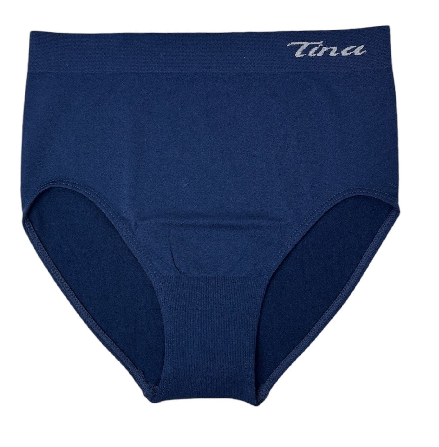 Dekker Taillenslip Damenslip "Tina" Seamless ohne Nähte super elastisch (Packung, 3er Pack) mit Logoschriftzug am Wäschebund