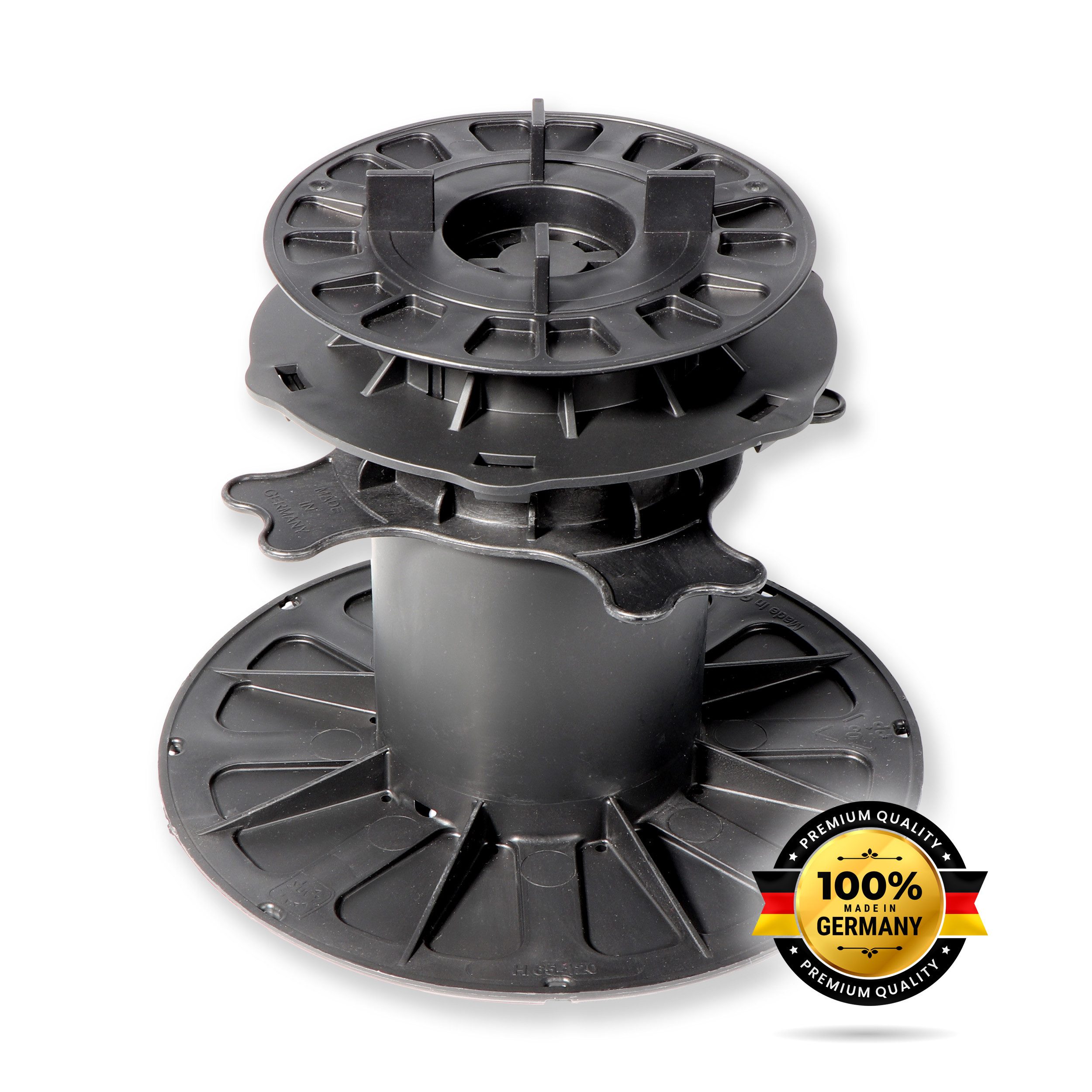Gartenwelt Riegelsberger Terrasse Plattenlager Premium mit Gefälleausgleich bis zu 5 % höhenverstellbar, BxT:20.5x20.5 cm