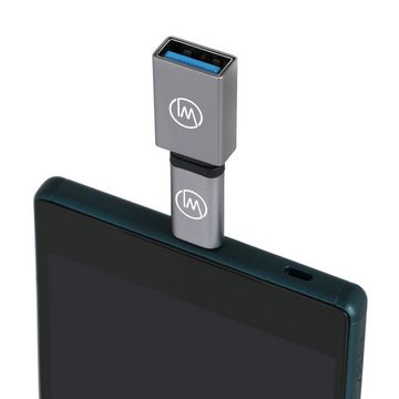 Wicked Chili 2er Set MicroUSB + USB C Superspeed OTG Handy Adapter USB-Adapter MicroUSB, USB-C zu USB-A, USB-C, MicroUSB auf USB C Adapter: Für OTG-fähige Smartphones / Tablets mit m