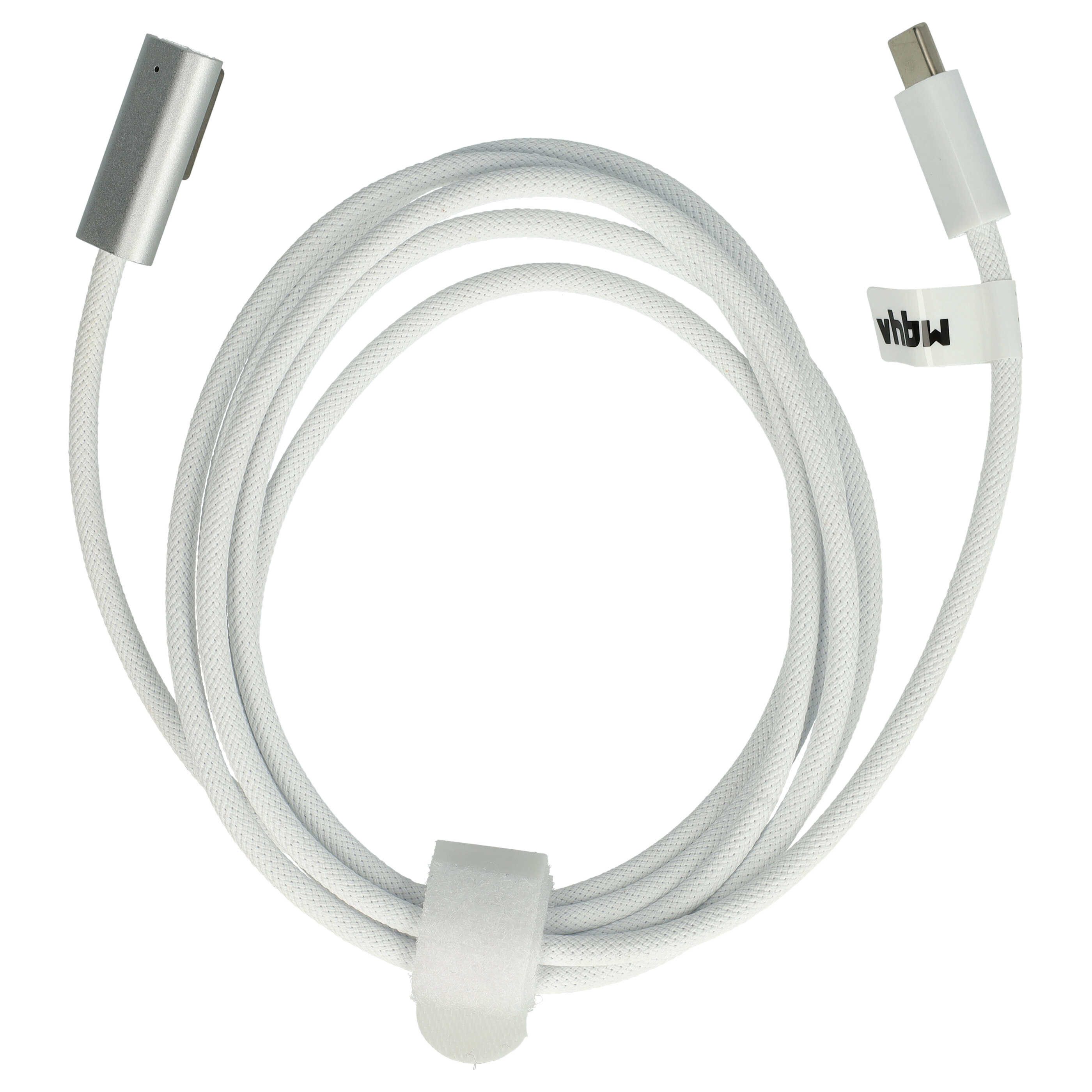 vhbw Adapter passend für Apple Macbook Pro 13" (Ende 2012-2017) Notebook Notebook-Adapter USB Typ C Männlich,Usb Type C, Magsafe 2 Männlich, Tragbar