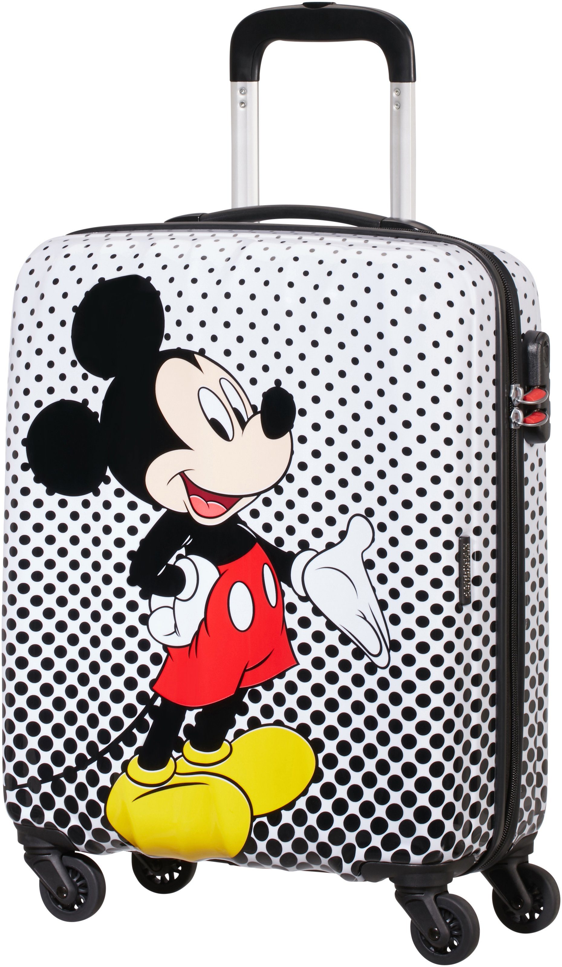 Dot, Mouse Polka Tourister® Hartschalen-Trolley Disney American Rollen Legends, 4 cm, Mickey 55