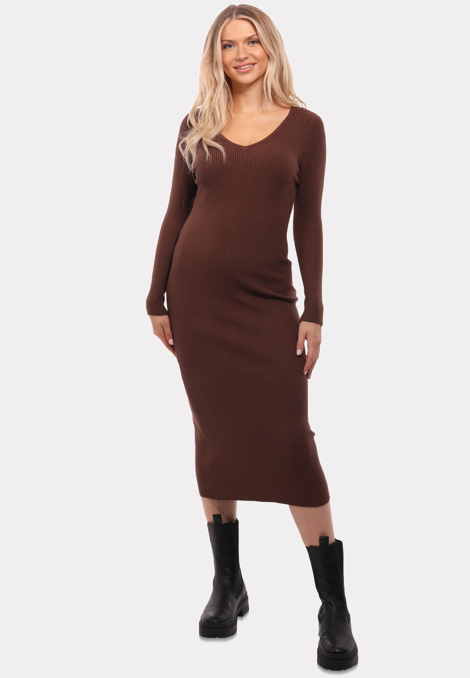 YC Fashion & Style Strickkleid Strickkleid günstig online kaufen