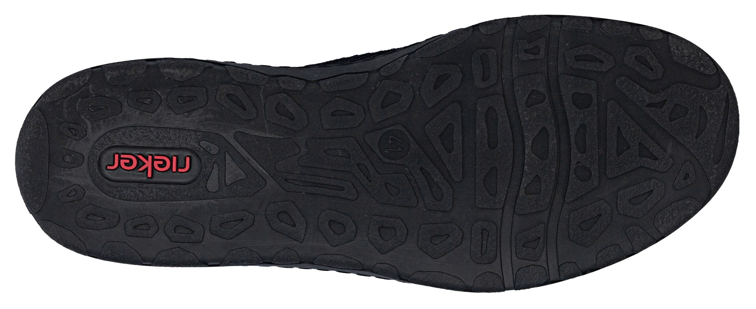 Rieker Slip-On Sneaker Slipper, Schlupfschuh, Freizeitsneaker mit leichter Laufsohle