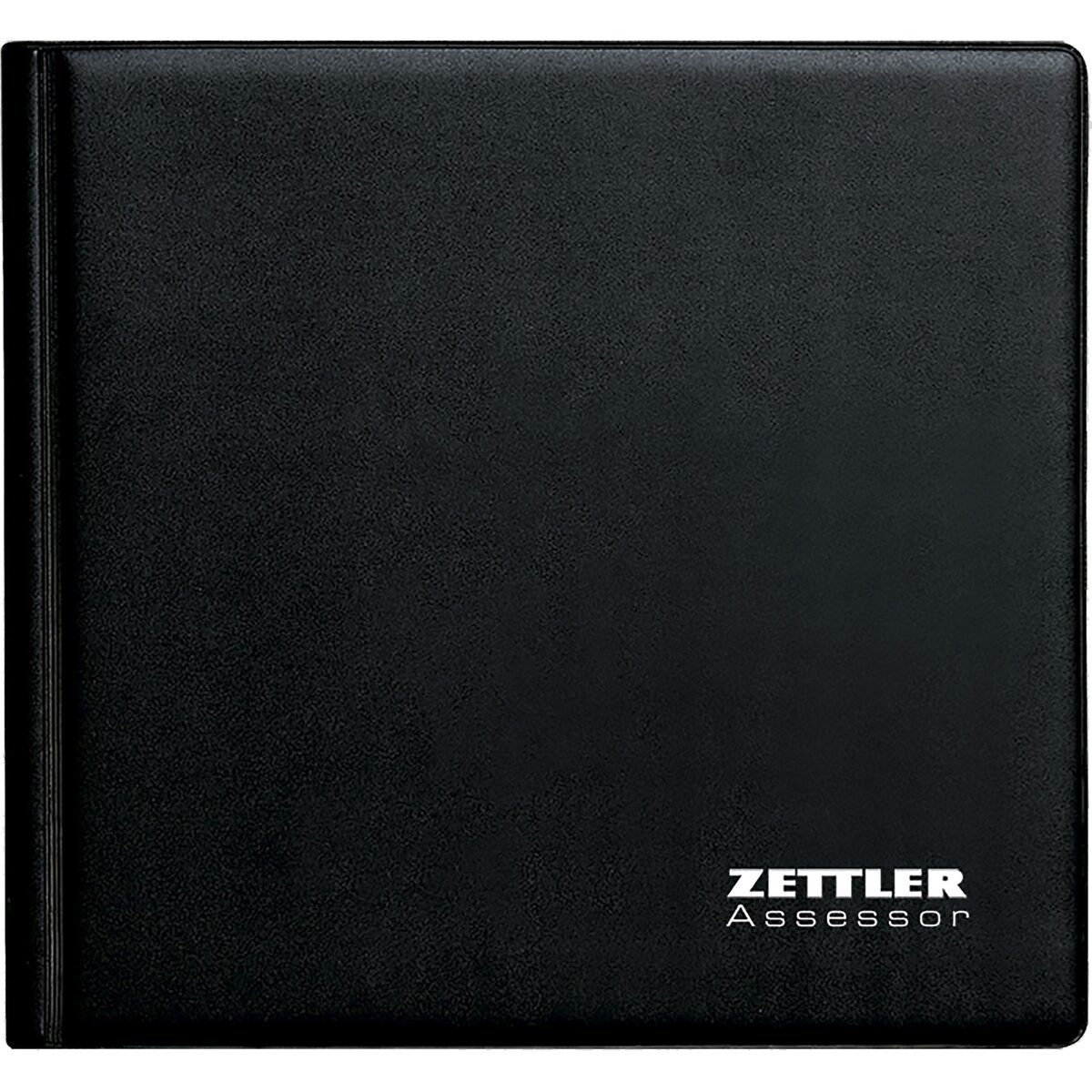 ZETTLER Buchkalender Wochenbuch Mappe 790 Assessor 15,8x14,7cm 1 Woche/2 Seiten schwarz 202