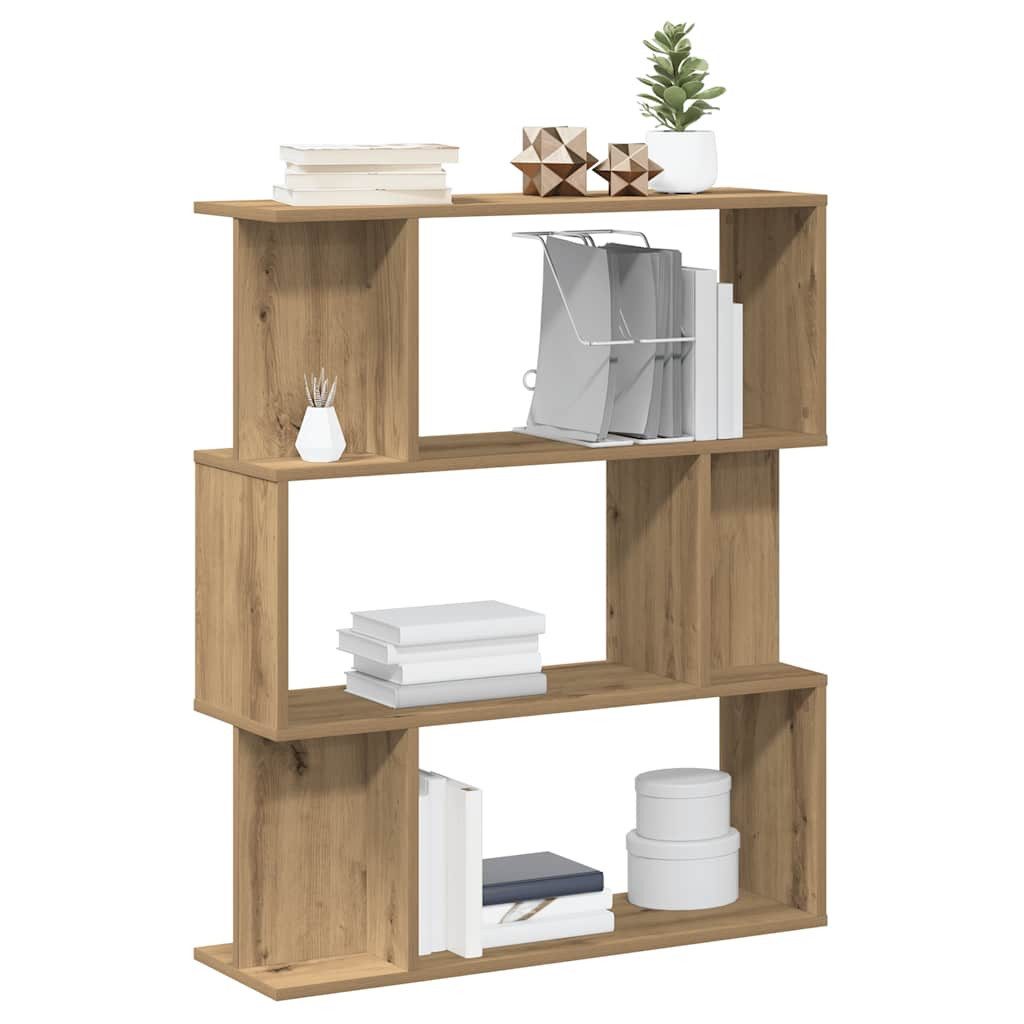 vidaXL Bücherregal Bücherregal Artisan-Eiche 80x24x96 cm günstig online kaufen