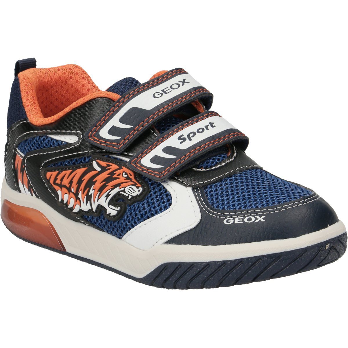 Geox INEK Sneaker Blau (NAVY/ORANGE)