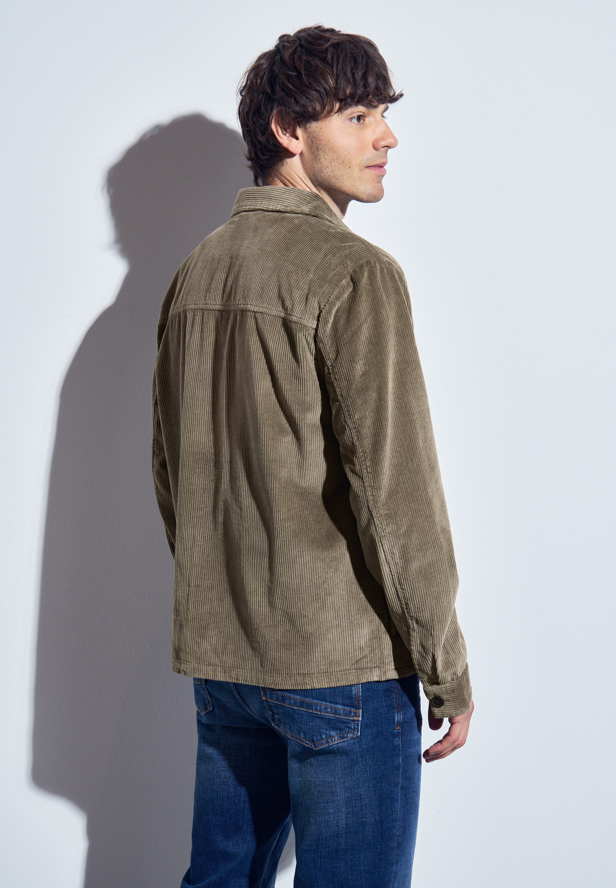 STREET ONE MEN Outdoorjacke aus reiner günstig online kaufen