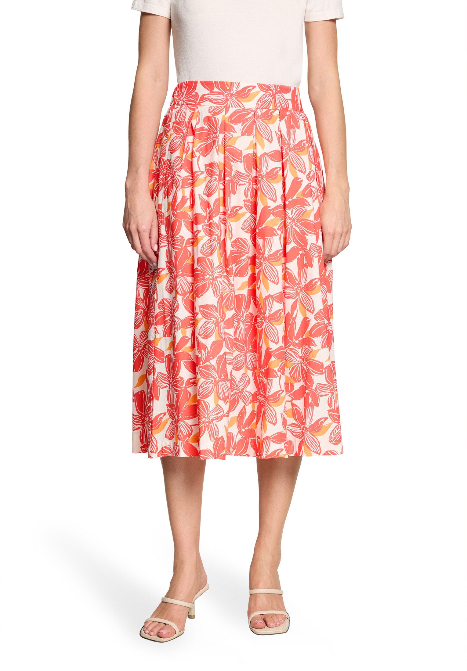 Vera Mont Maxirock Damen mit Gummizug