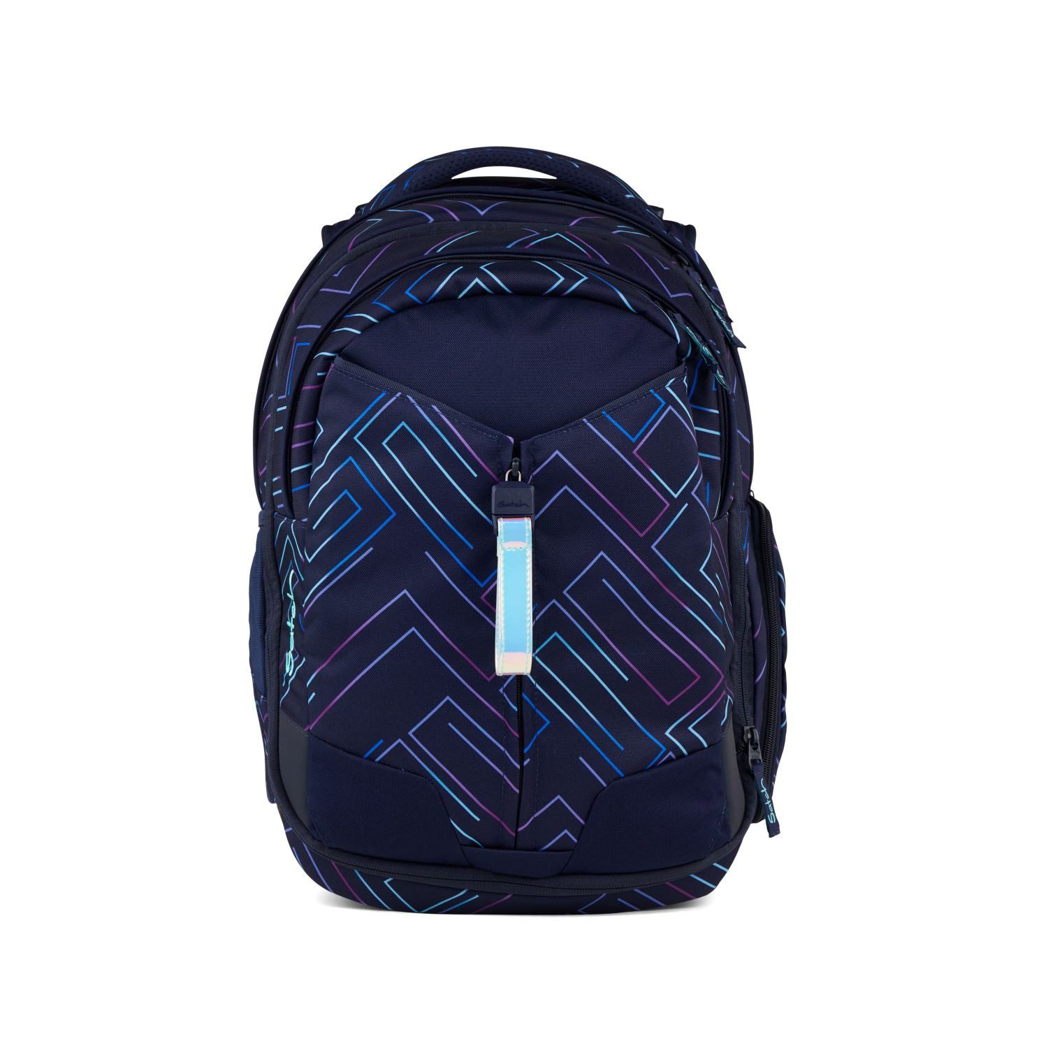Schulrucksack Satch match Schulrucksack Purple Laser (2025)