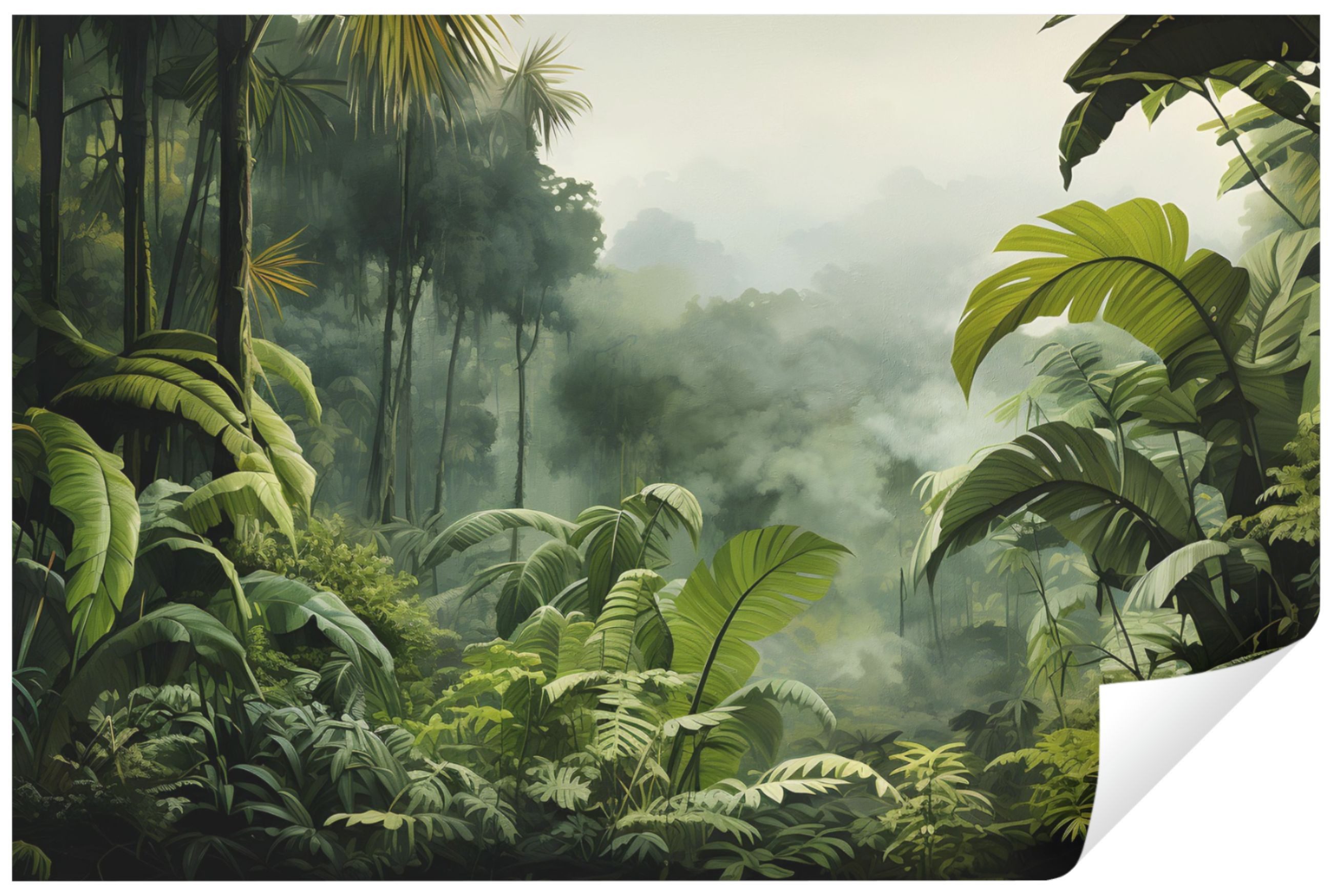 Wallarena Fototapete Dschungel Wald Tropenwald Vlies Tapete Schlafzimmer Wa günstig online kaufen