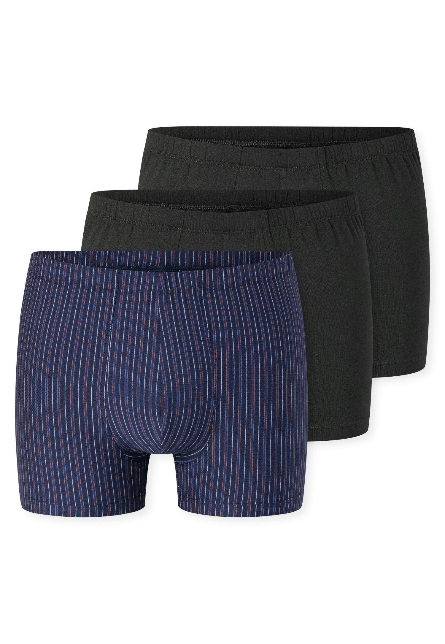 Schiesser Boxer 95/5 Essentials (3er Pack) mit softem, tonalem Komfortbund