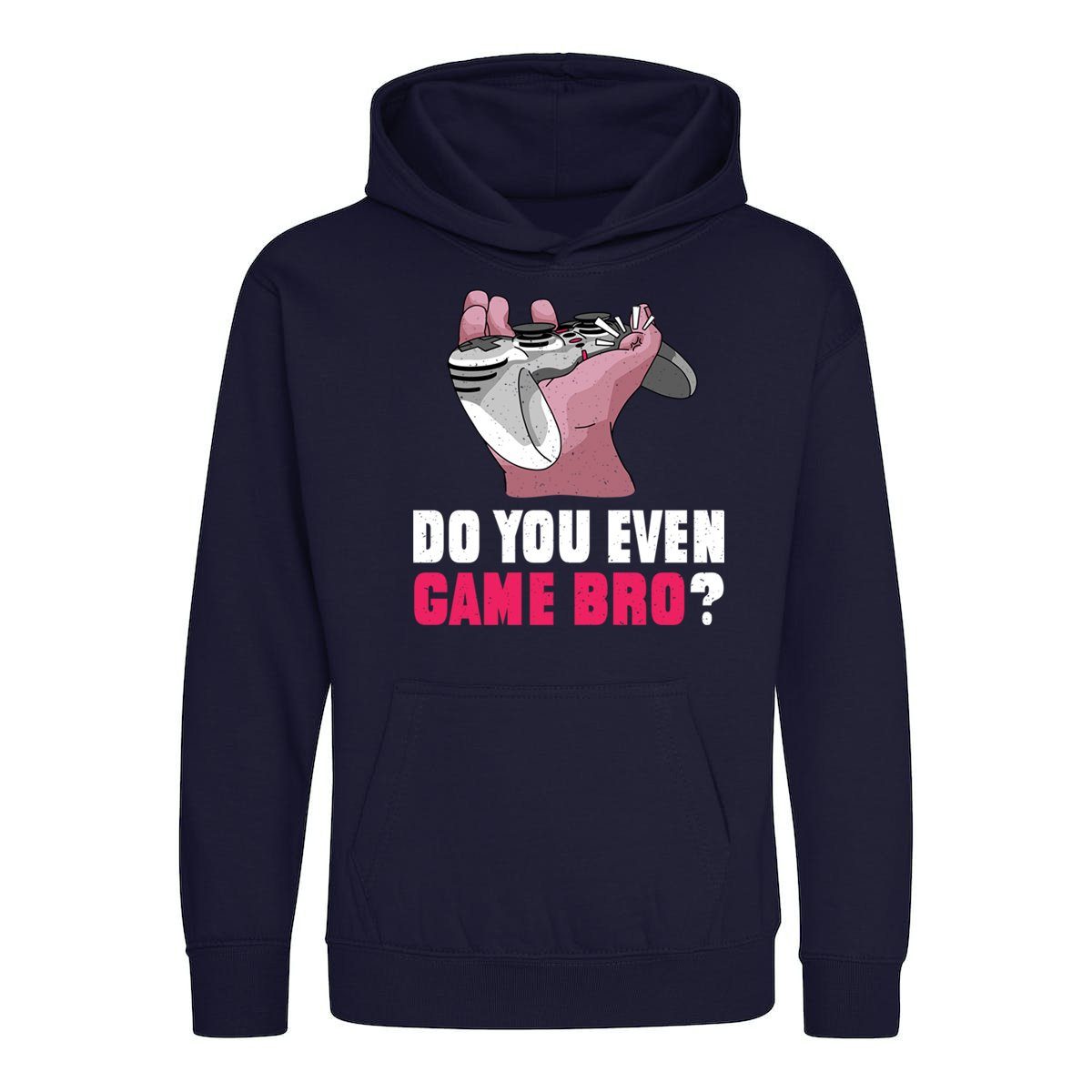Kapuzenpullover "Do You Even Game Bro?" Kinder Hoodie Pullover