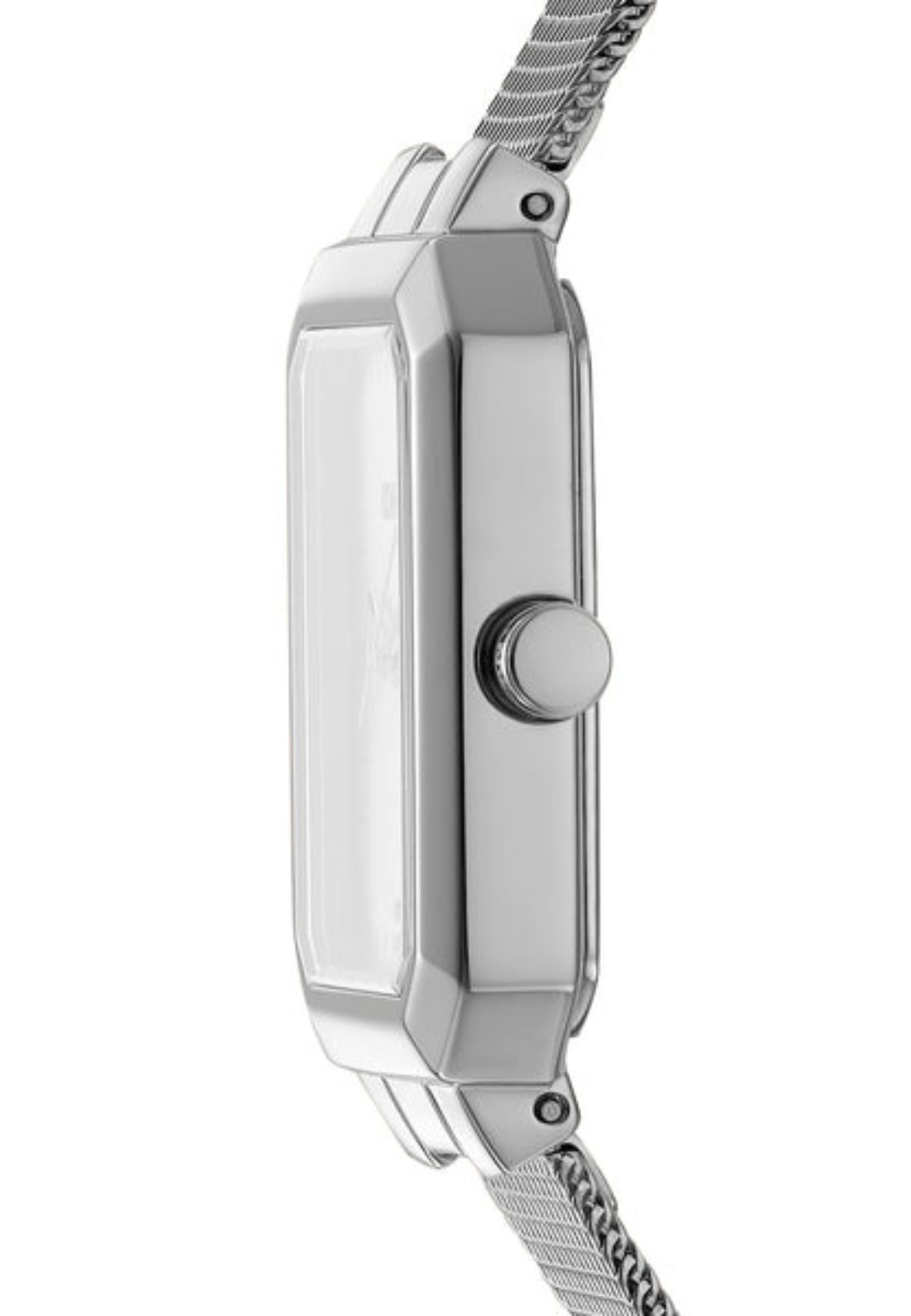 DKNY Automatikuhr Uptown Midi - Silber, (Set)