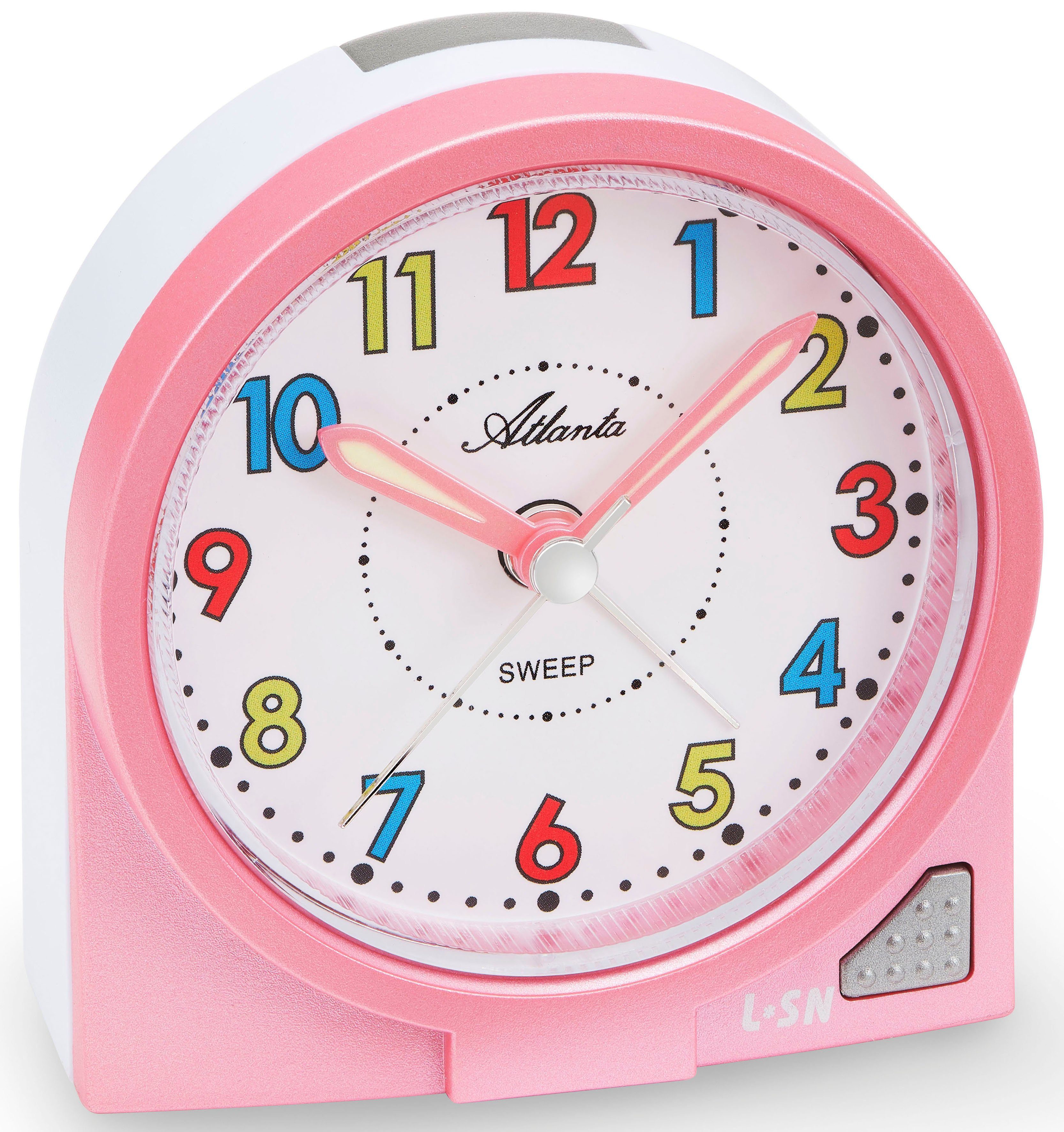 Atlanta Kinderwecker 2127/17 Quarzwecker, Geschenkidee