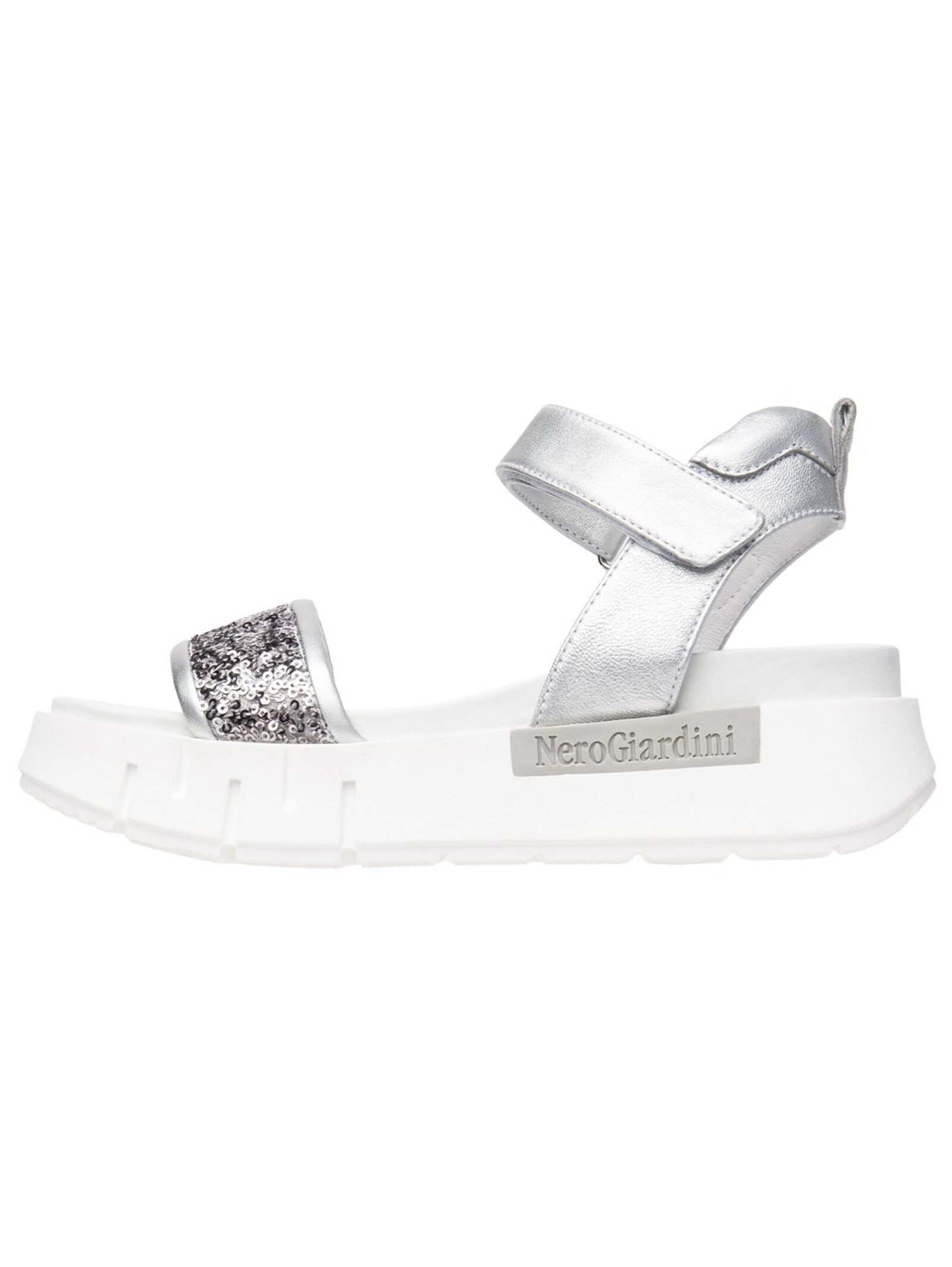 Nero Giardini Nero Giardini Sandalen Lederimitat/Textil Riemchensandale