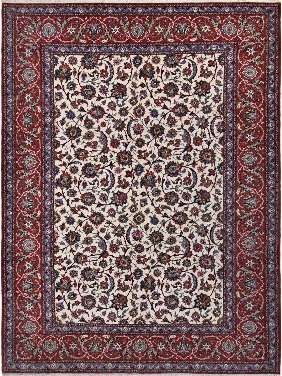 Orientteppich Isfahan 297x397 Handgeknüpfter Orientteppich / Perserteppich, Nain Trading, rechteckig, Höhe: 8 mm