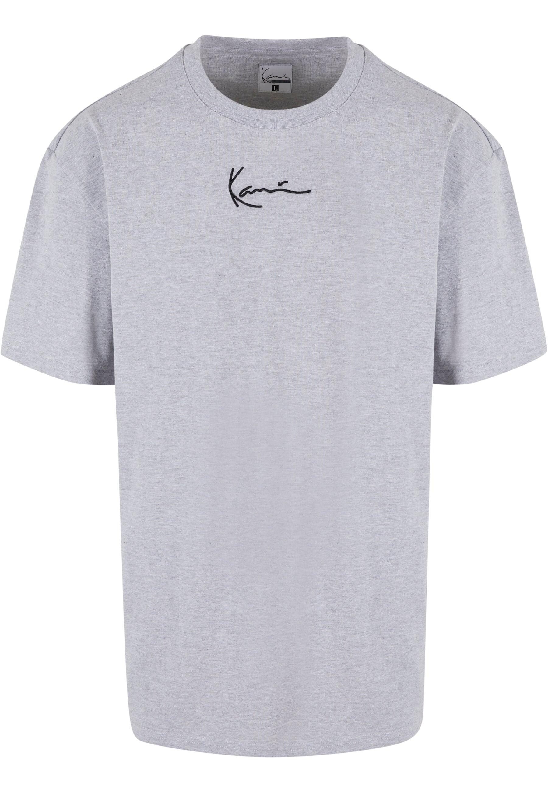 Karl Kani Kurzarmshirt Karl Kani Herren KKMQ22001GRY SMALL SIGNATURE TEE GRY (1-tlg)