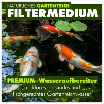 primuspet Gartenpflege-Set Natürliches Gartenteich Filtermedium, Nachhaltig