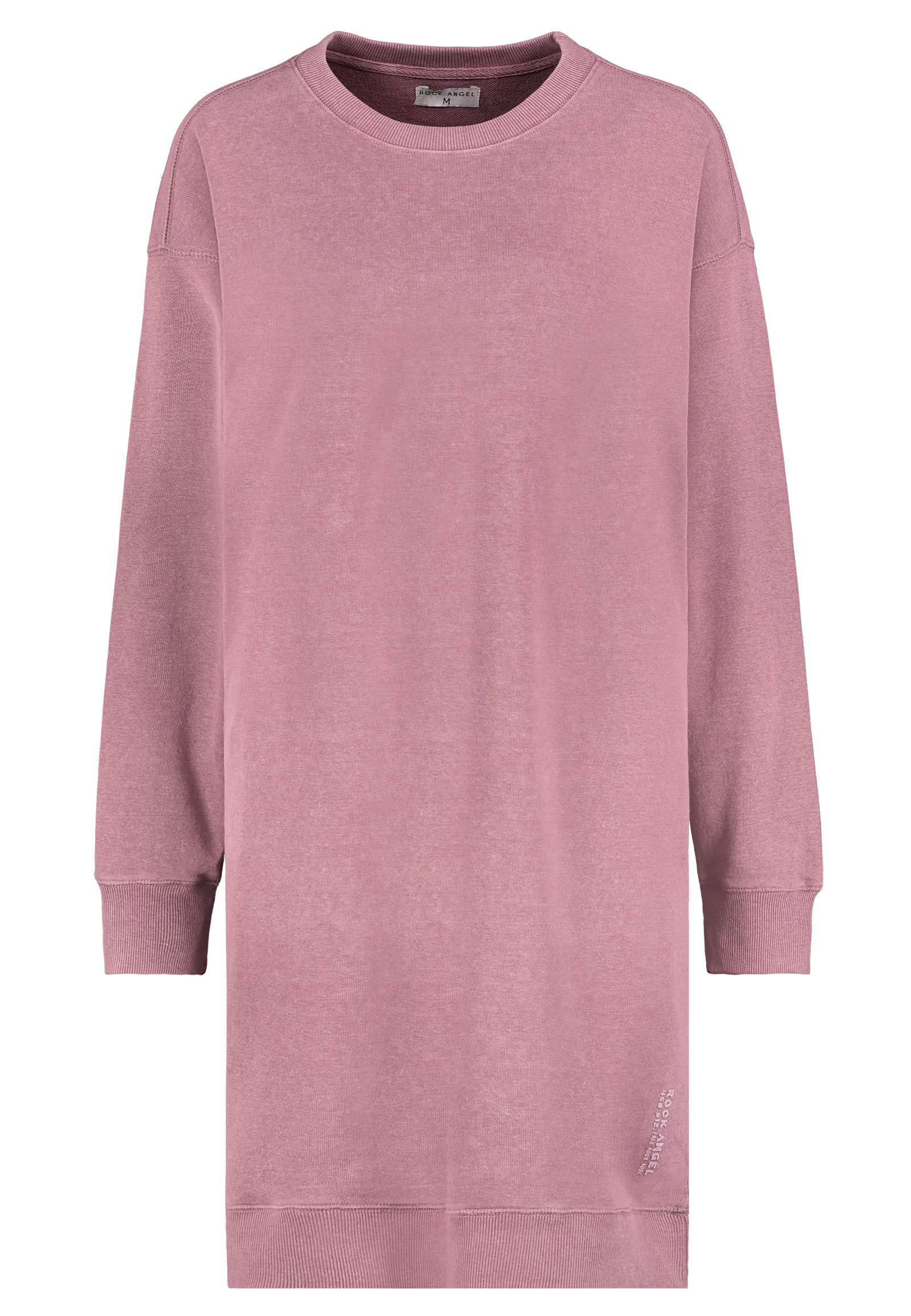 SUBLEVEL Shirtkleid Bequemer Longstyle für gemütliche Tage (knielang, 1-tlg günstig online kaufen