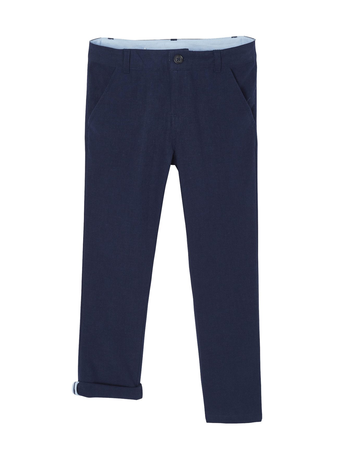 vertbaudet Stoffhose Festliche Jungen Chinohose Bundweite verstellbar