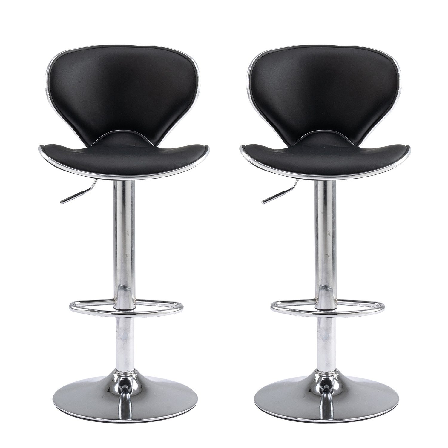 FOXSPORT Barhocker Höhenverstellbar, Höhenverstellbar, um 360° drehbar günstig online kaufen