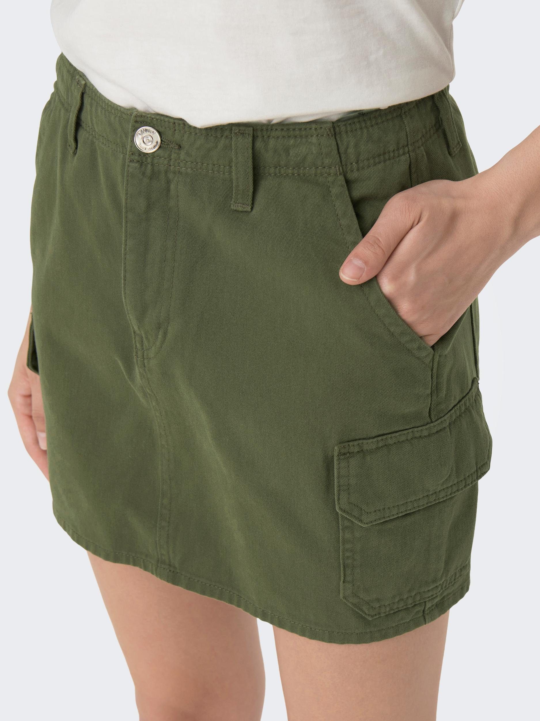 ONLY Minirock ONLMALFY LIFE SHORT CARGO günstig online kaufen